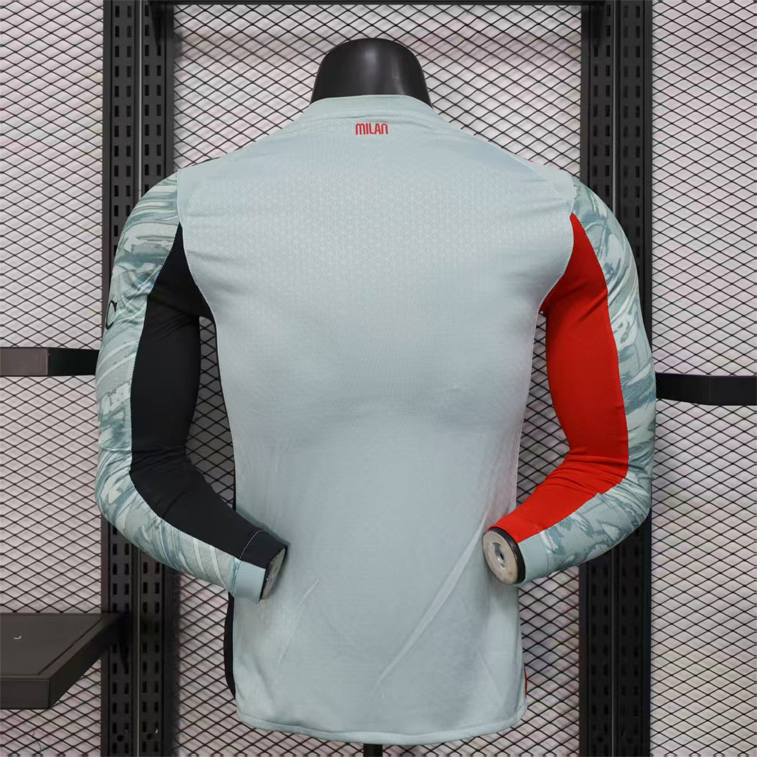 AlphaJersey-AC Milan 25-26 Goalkeeper Home Long Sleeves Jersey - Player Version
