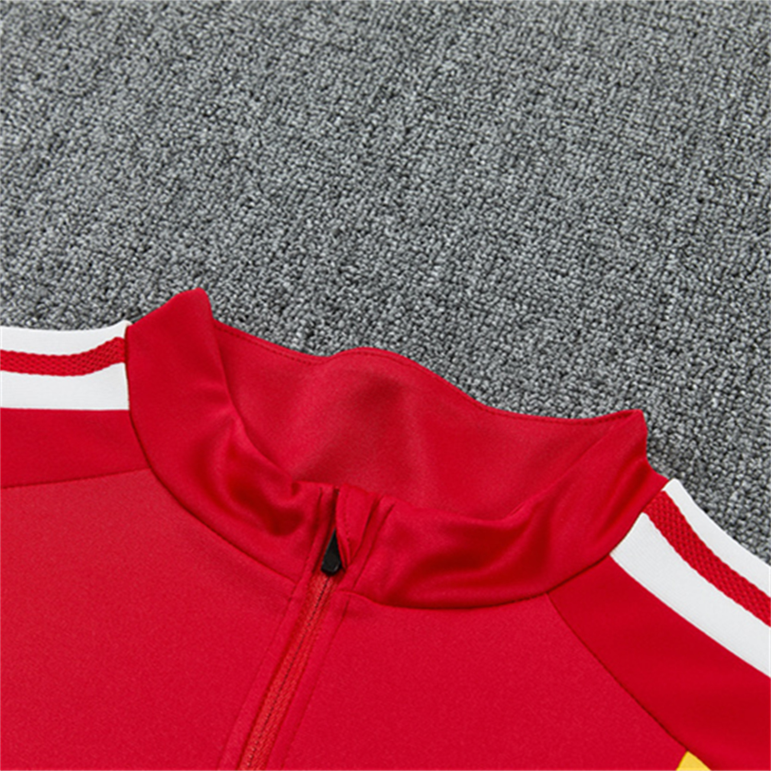 AlphaJersey-Germany 2026 Long Sleeve Training Set - Red Top & Pants