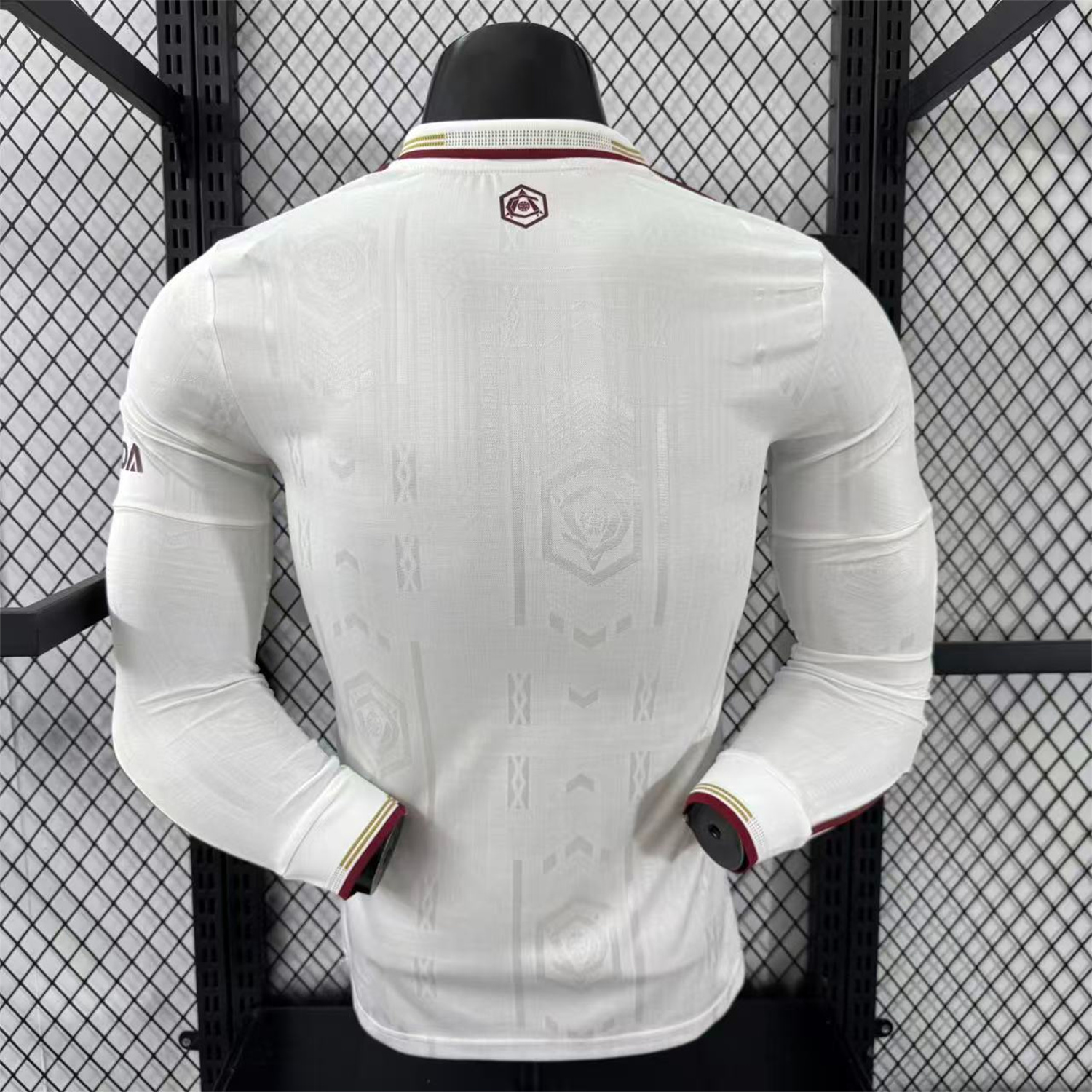 AlphaJersey-Arsenal 25-26 Third White Long Sleeves Jersey - Player Version