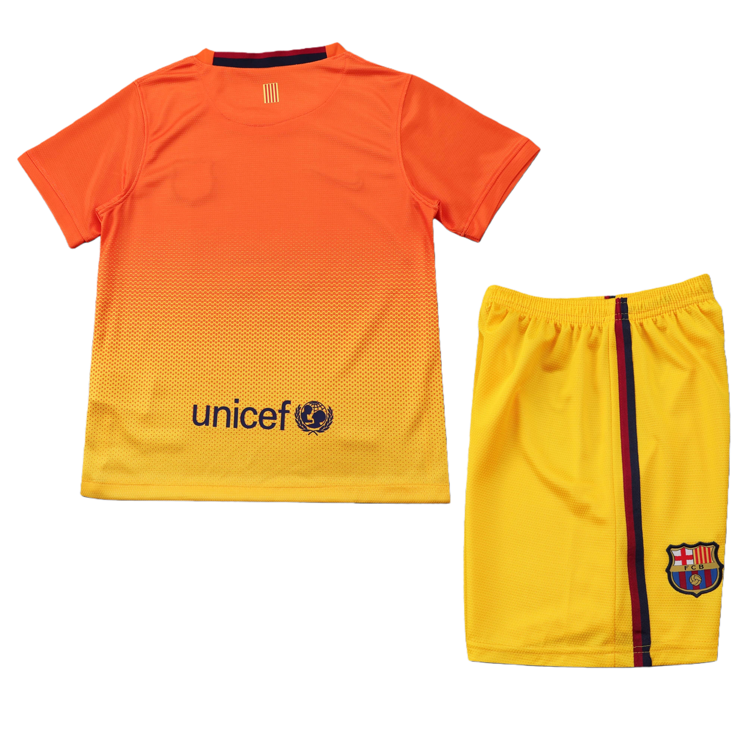 AlphaJersey-Retro Barcelona 2012-13 Away Kids Kit