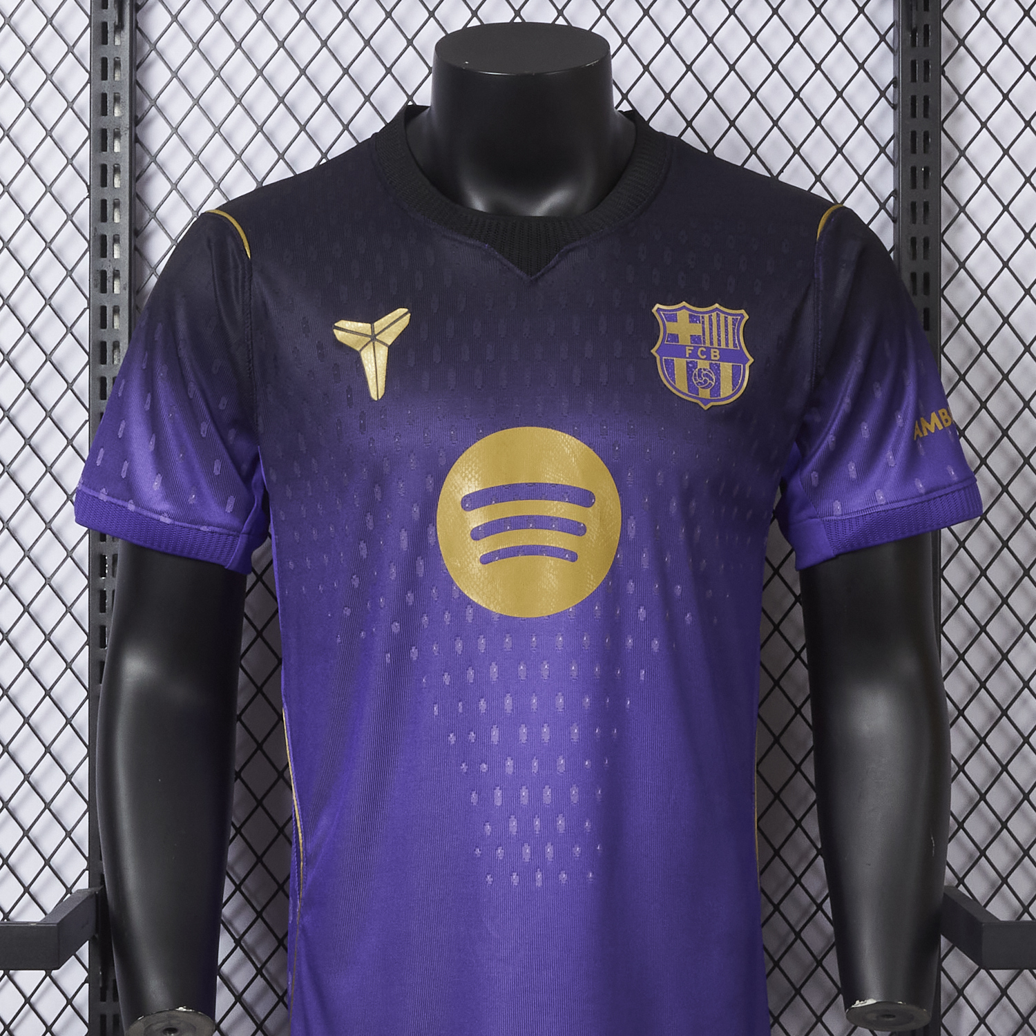 AlphaJersey-Barcelona 26-27 Away Purple-Black Gradient Jersey - Player Version