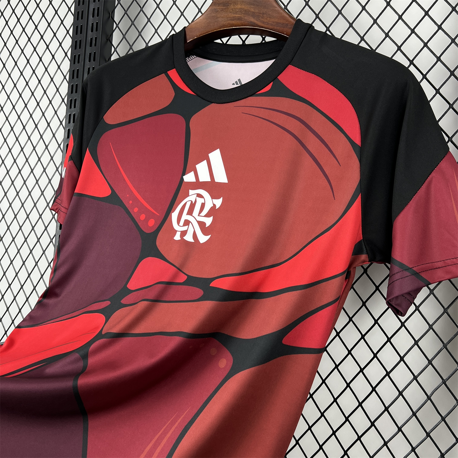 AlphaJersey-Flamengo 26-27 Red Pre-Match Jersey - Fans Version