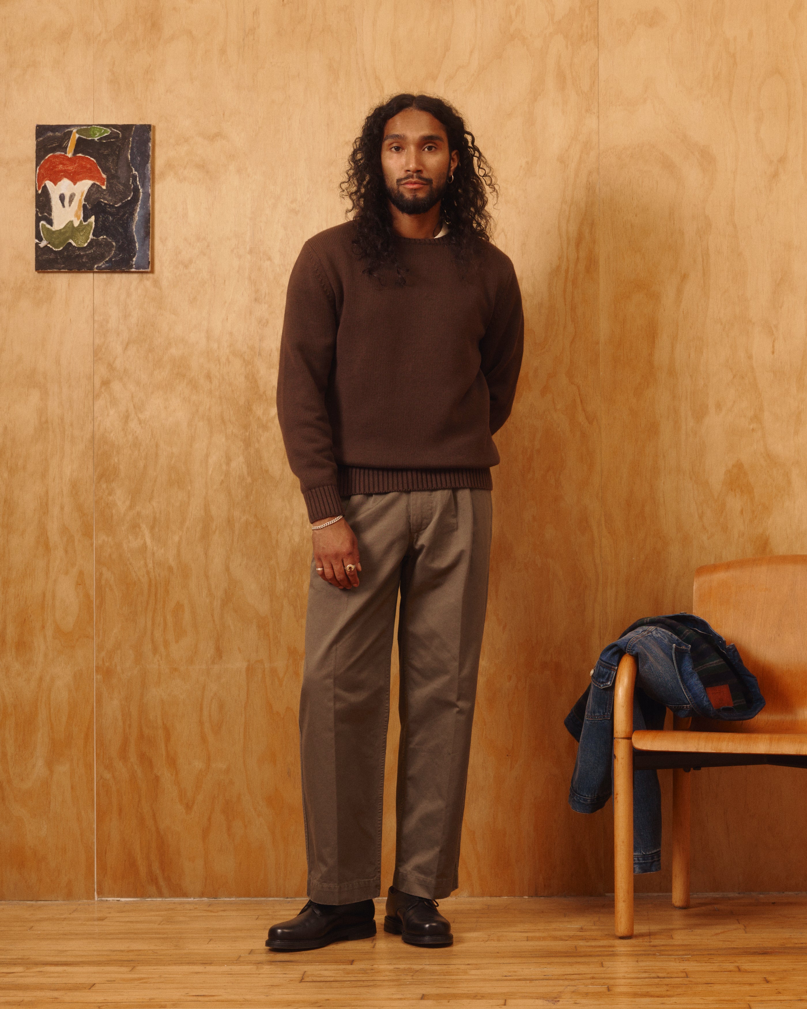 Ivy Cotton Sweater | Modern Menswear by yycbvcnbmmnbm