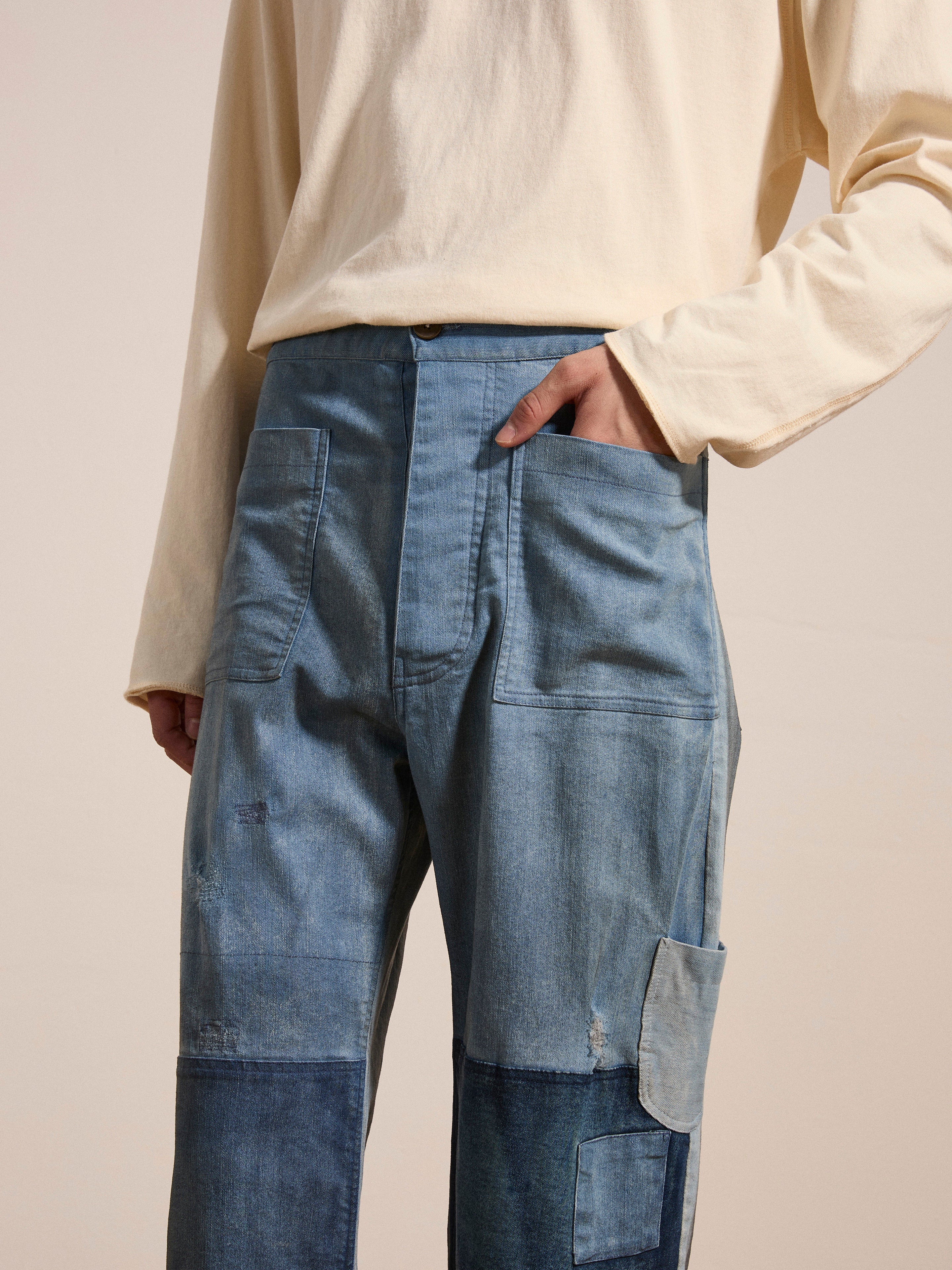 Multi Patch Painters Work Pants | Modern Menswear by yycbvcnbmmnbm