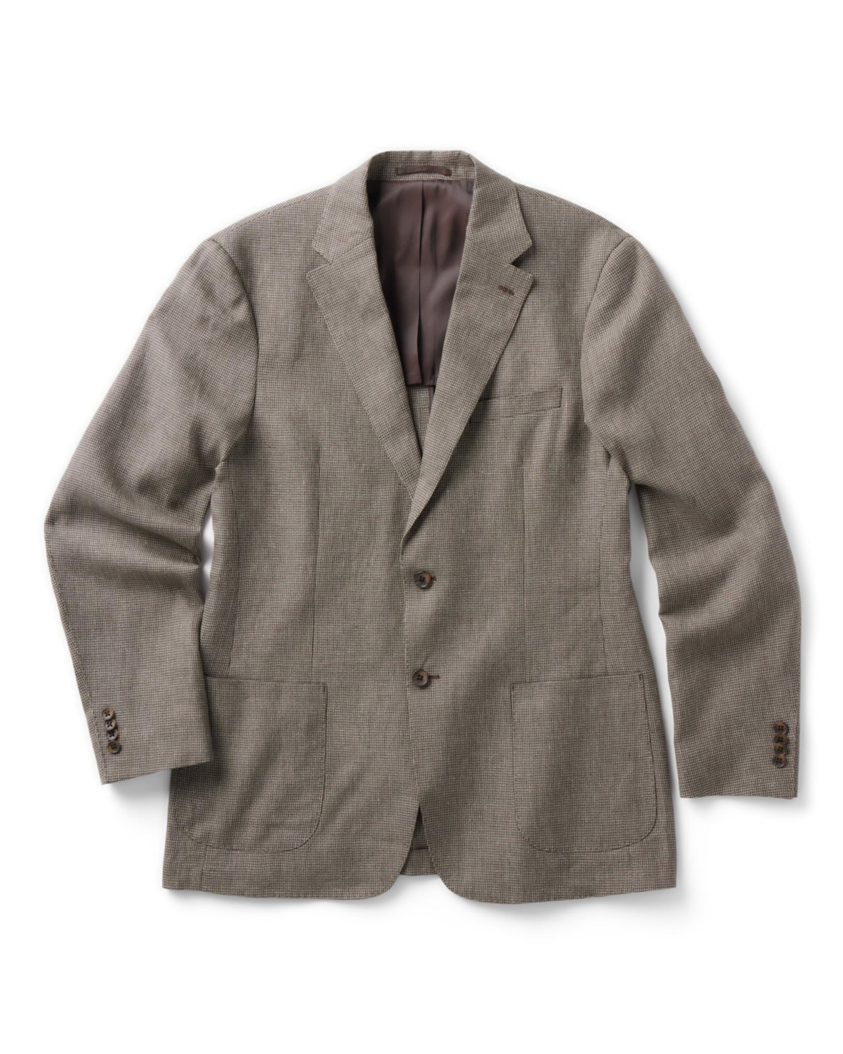 The Stevens Sportcoat in Morel Micro Check | Modern Menswear by yycbvcnbmmnbm