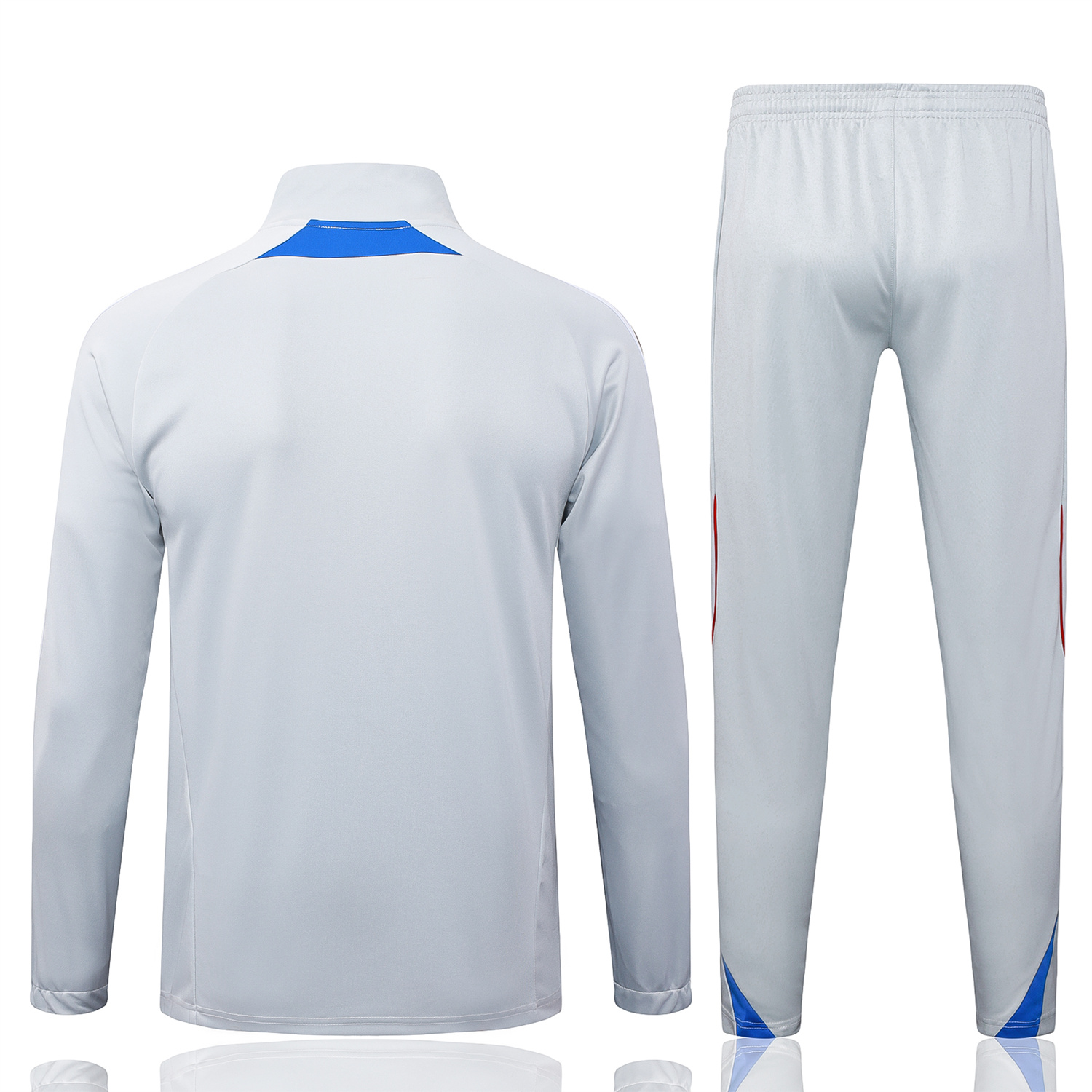 AlphaJersey-Bayern Munich 25-26 Jacket Training Tracksuit - Grey Throwback Jackets & Pants