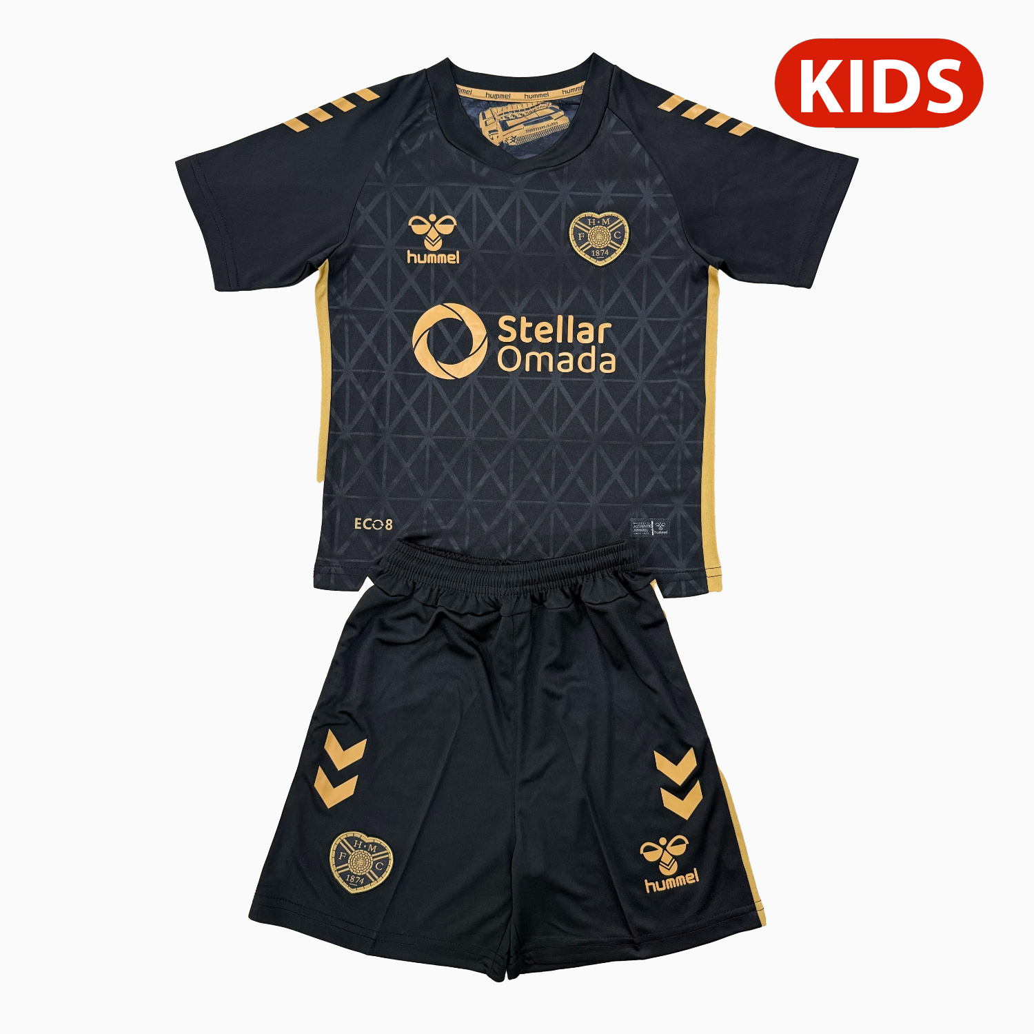 AlphaJersey-Hearts Heart of Midlothian 25-26 Third Kids Kit
