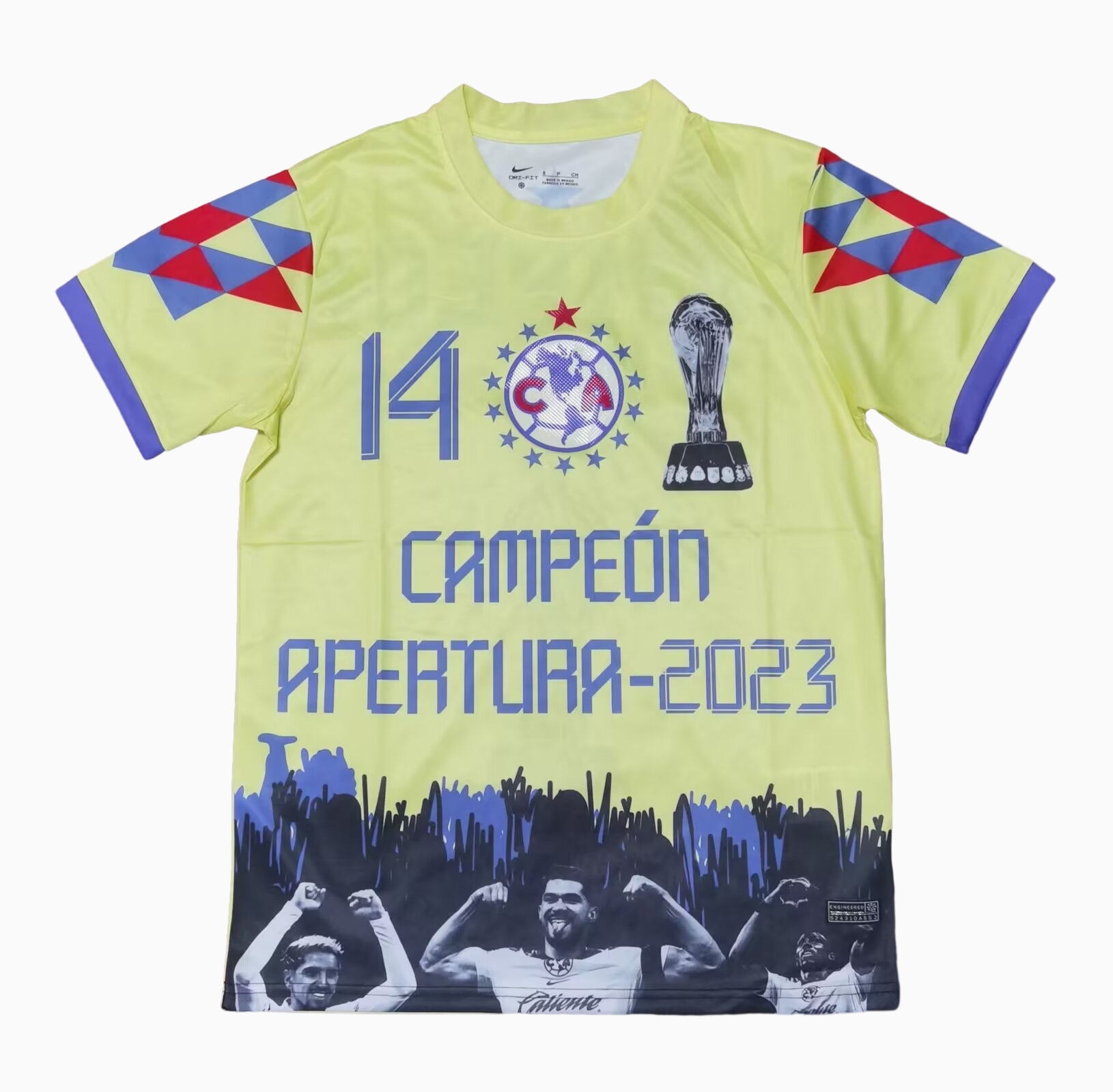 AlphaJersey-América 2023 14 Champions Commemorative Edition Jersey - Fans Version