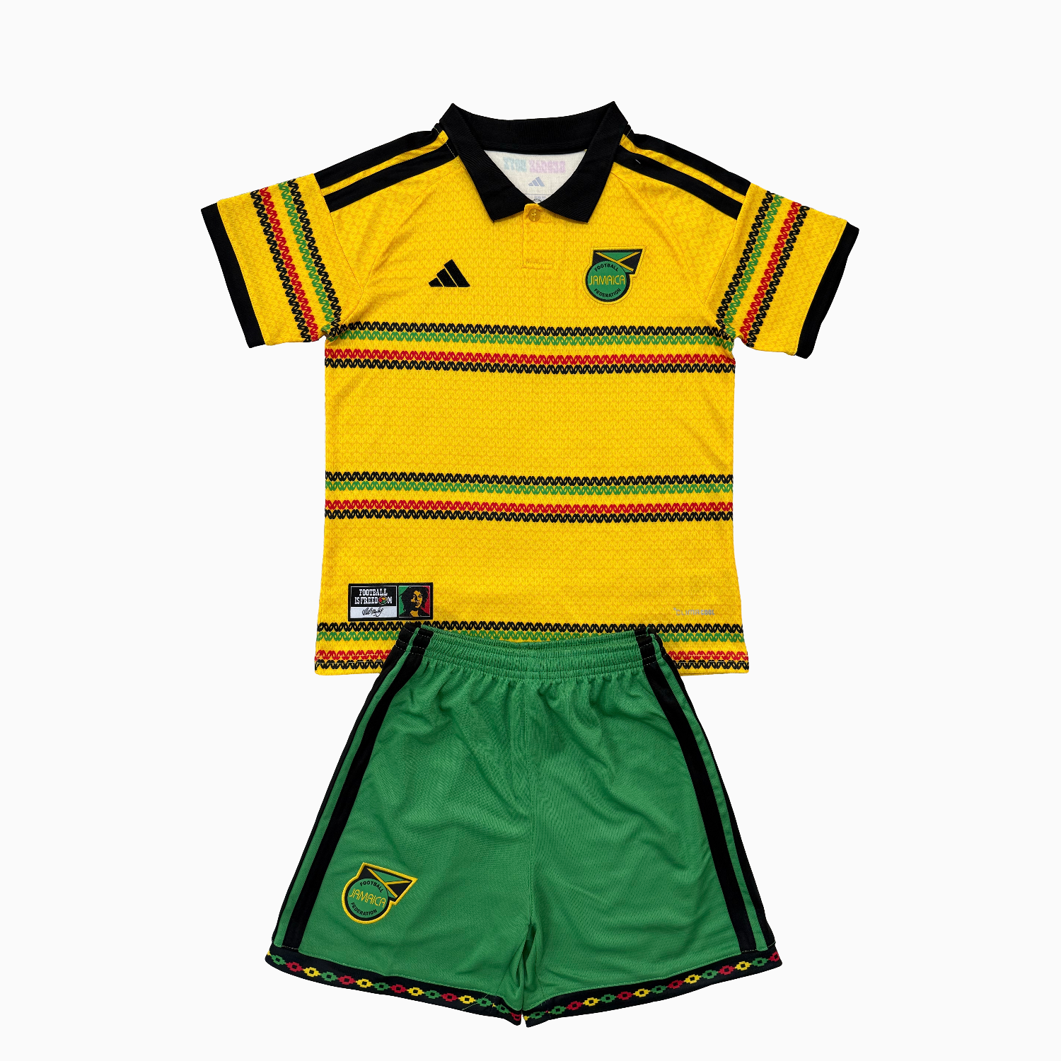 AlphaJersey-Jamaica 2026 Home Men's Adult Jersey Set - Fans Version