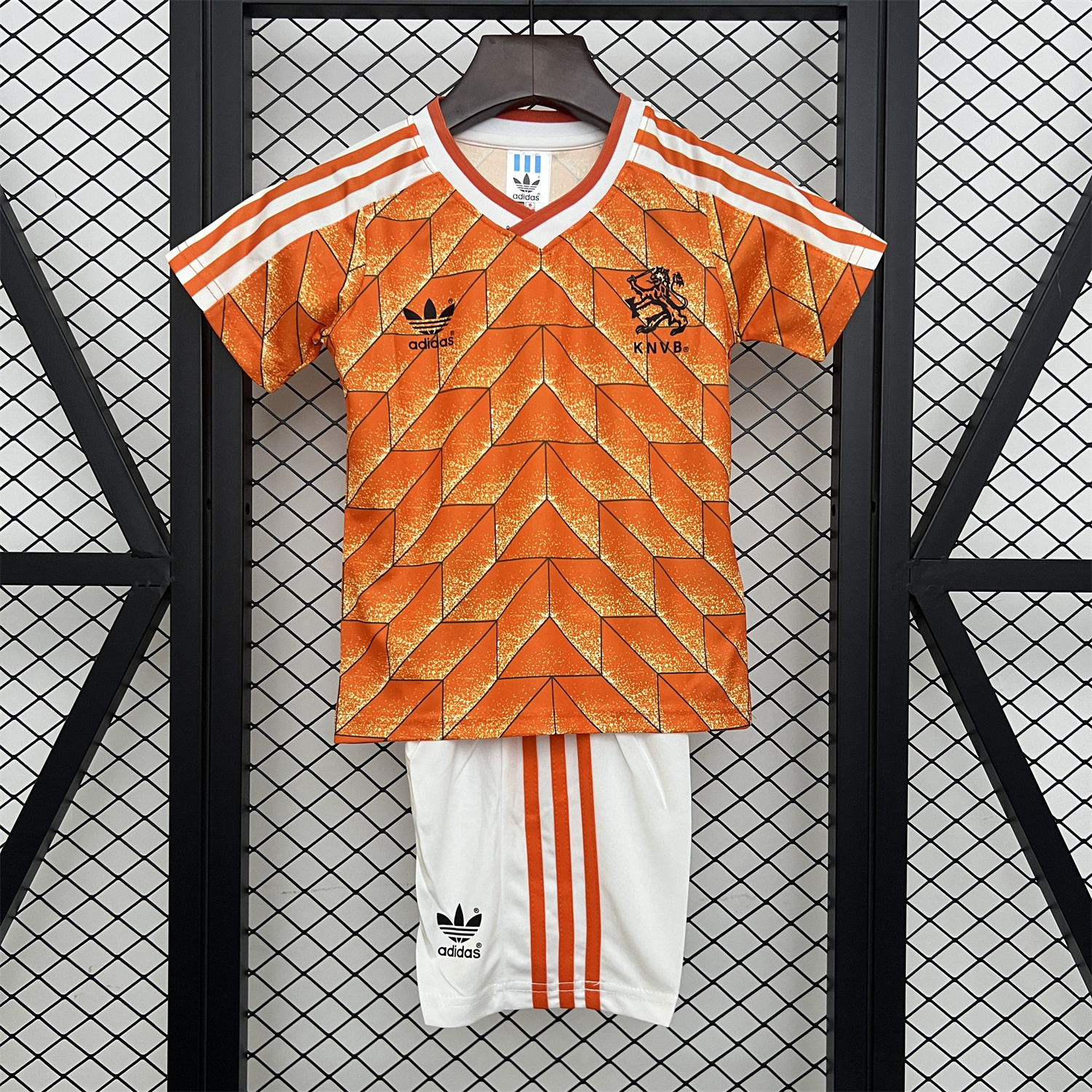 AlphaJersey-Retro Netherlands 1988 Home Kids Kit