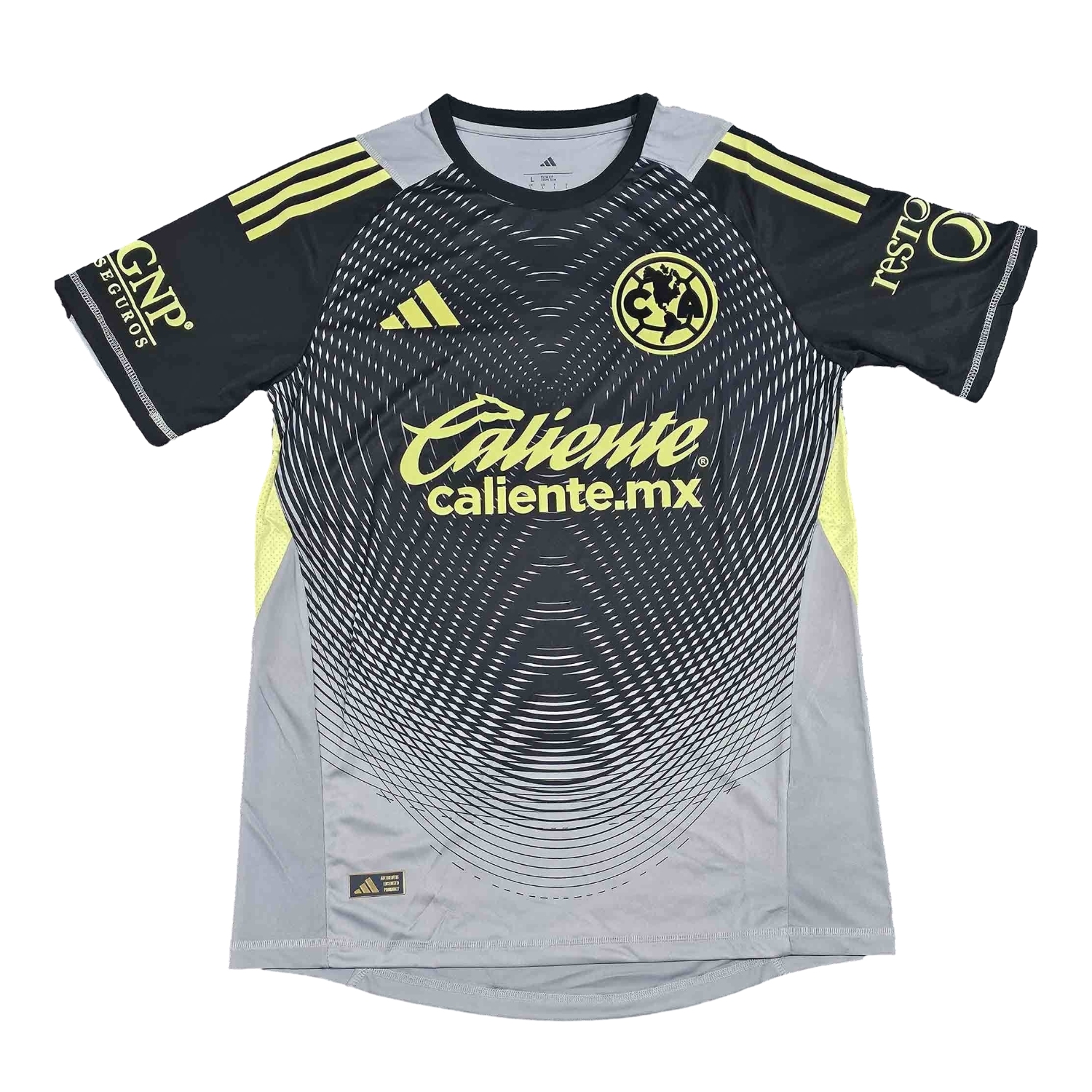 AlphaJersey-Club América 25-26 Goalkeeper Black Jersey - Fans Version