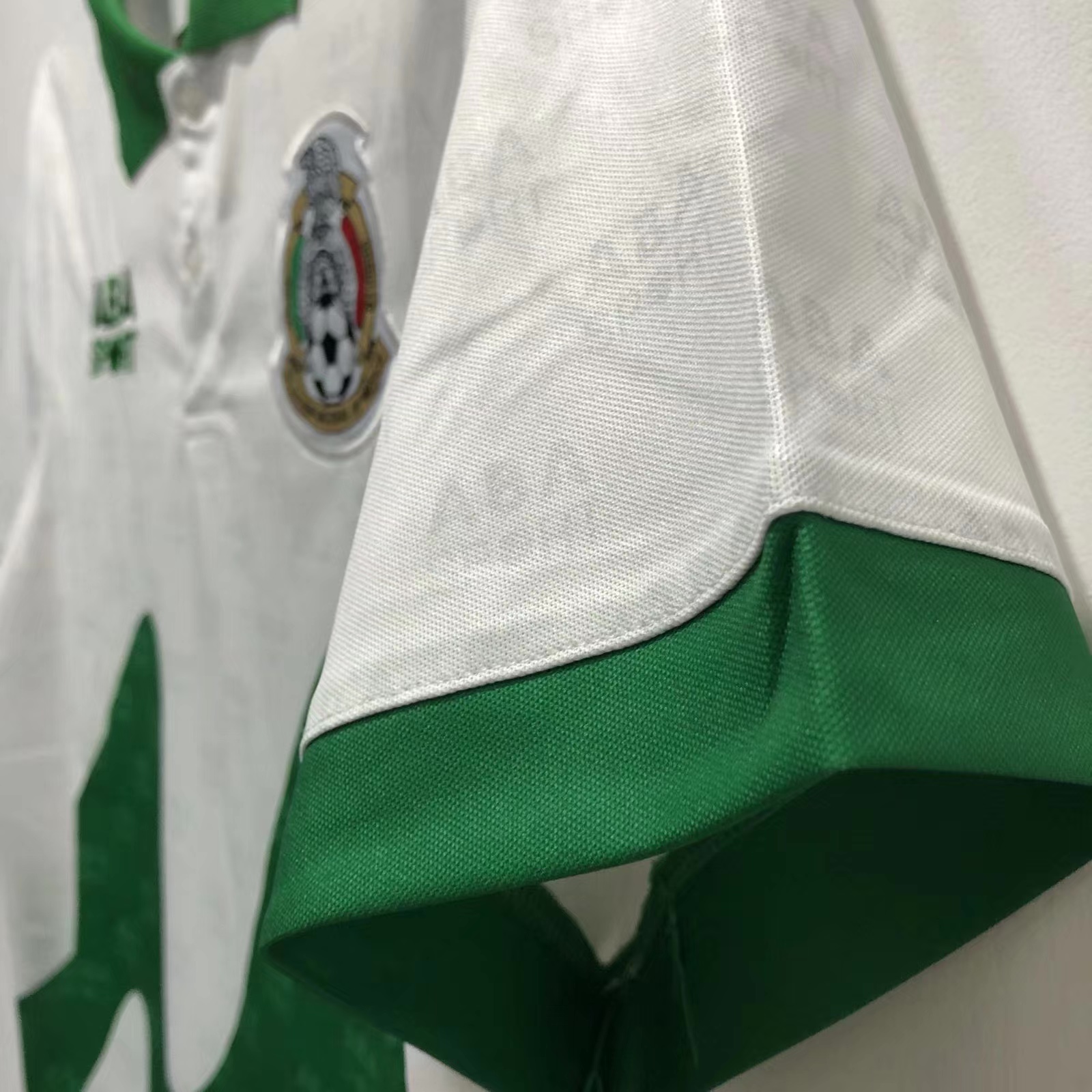 AlphaJersey-Retro Mexico 1995 Away Stadium Jersey