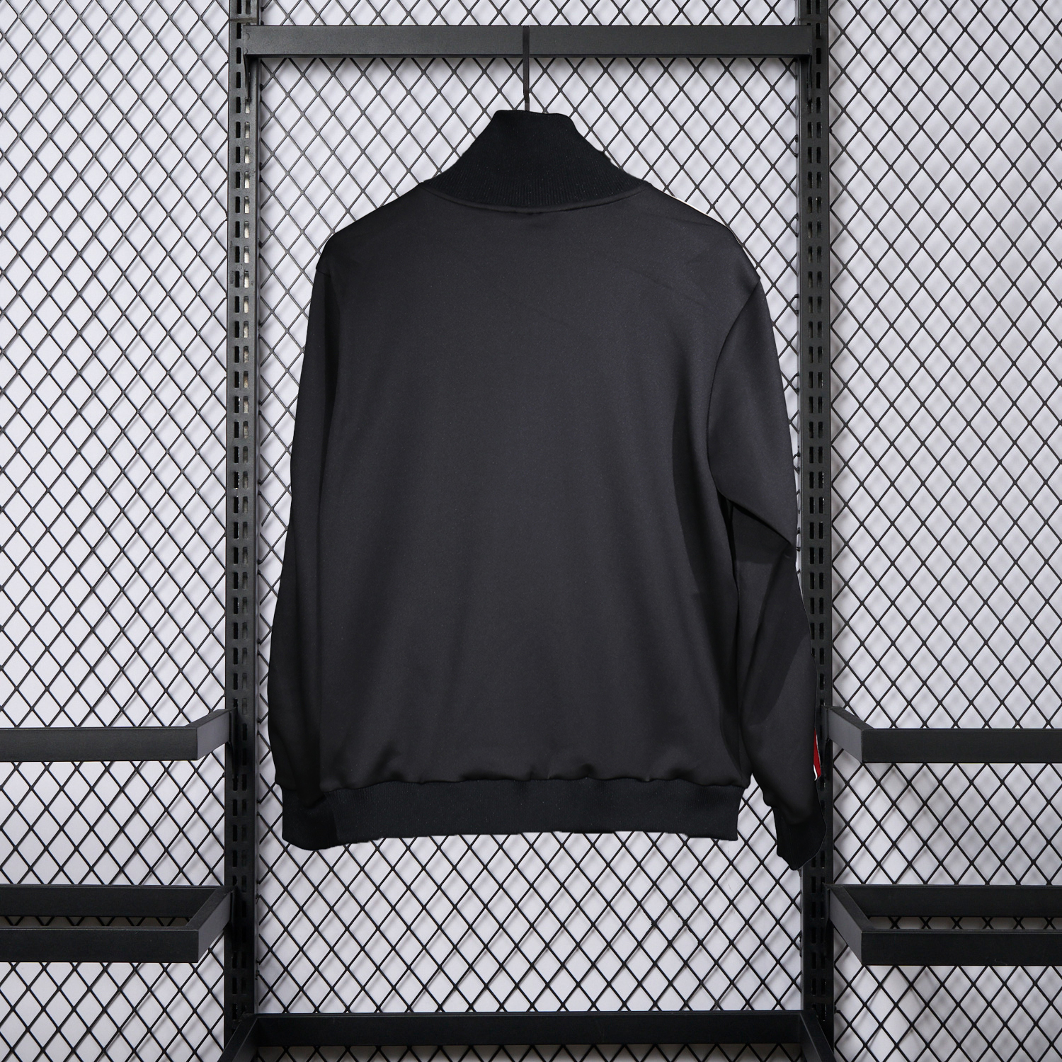 AlphaJersey-Manchester United 25-26 Red Lines Training Set - Black Top and Black Pants