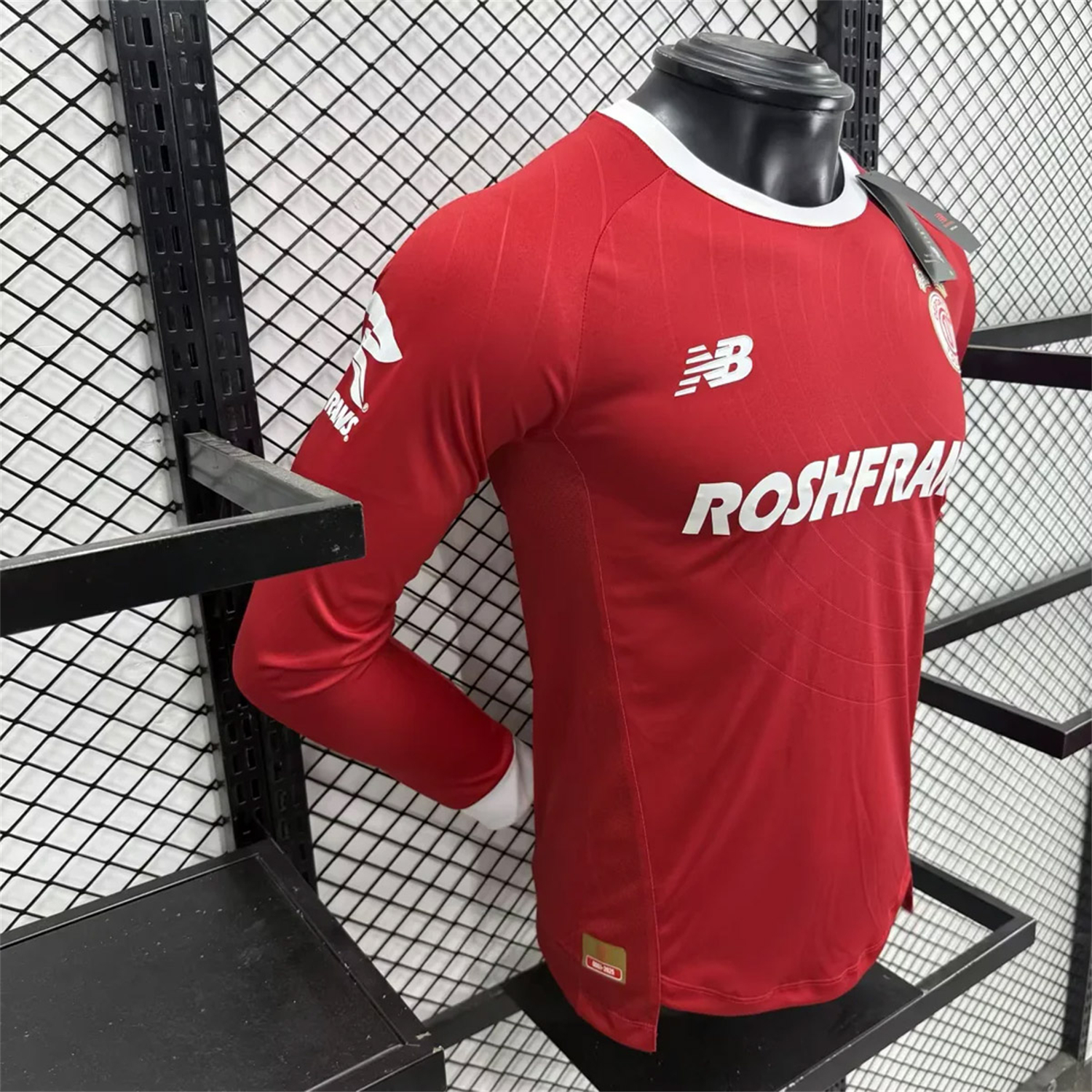 AlphaJersey-Toluca 25-26 Red Special Long Sleeves Jersey - Player Version