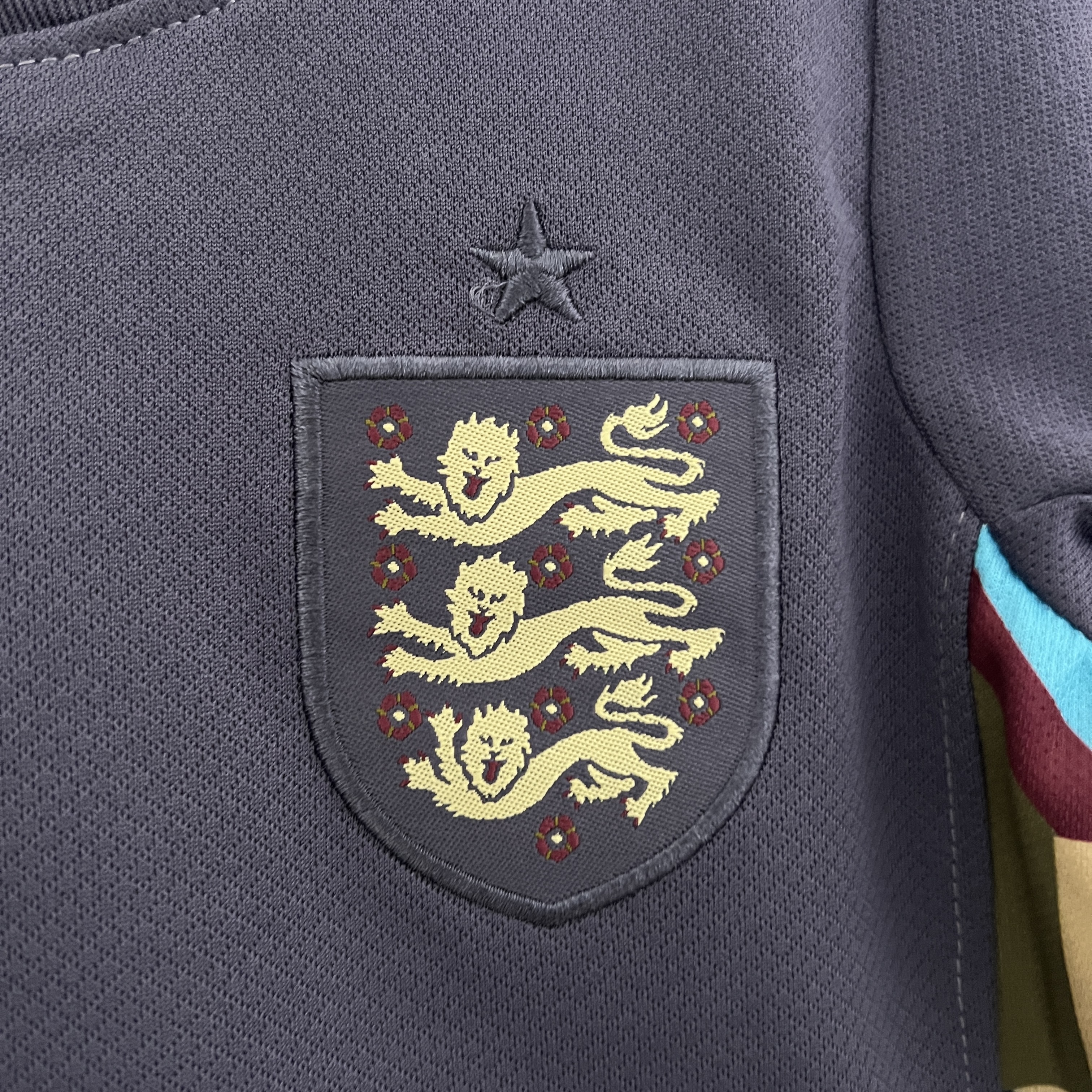 AlphaJersey-England 2024 Away Stadium Kids Kit