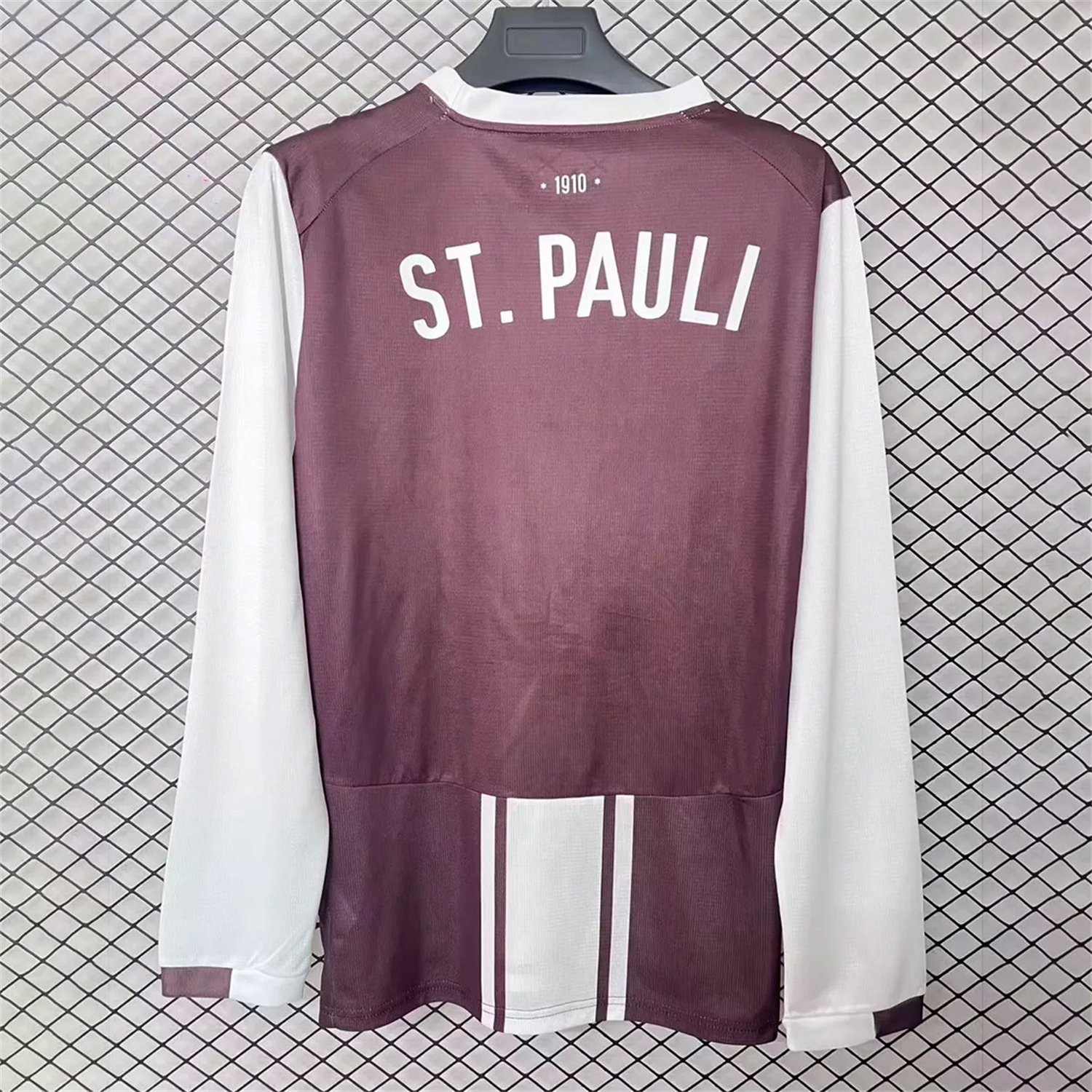 AlphaJersey-St. Pauli 25-26 Classic 1970s Design Special Long Sleeves Jersey - Fans Version