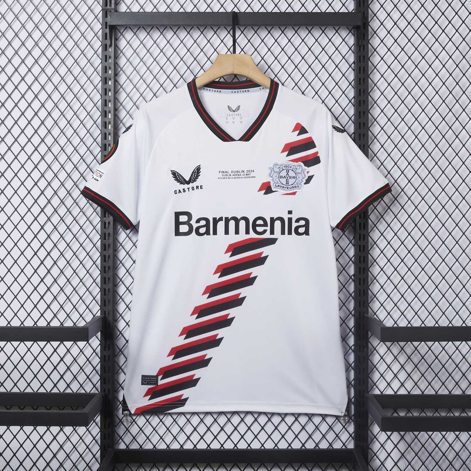 AlphaJersey-Retro Bayer 04 Leverkusen 23-24 Europa Conference League Final Jersey