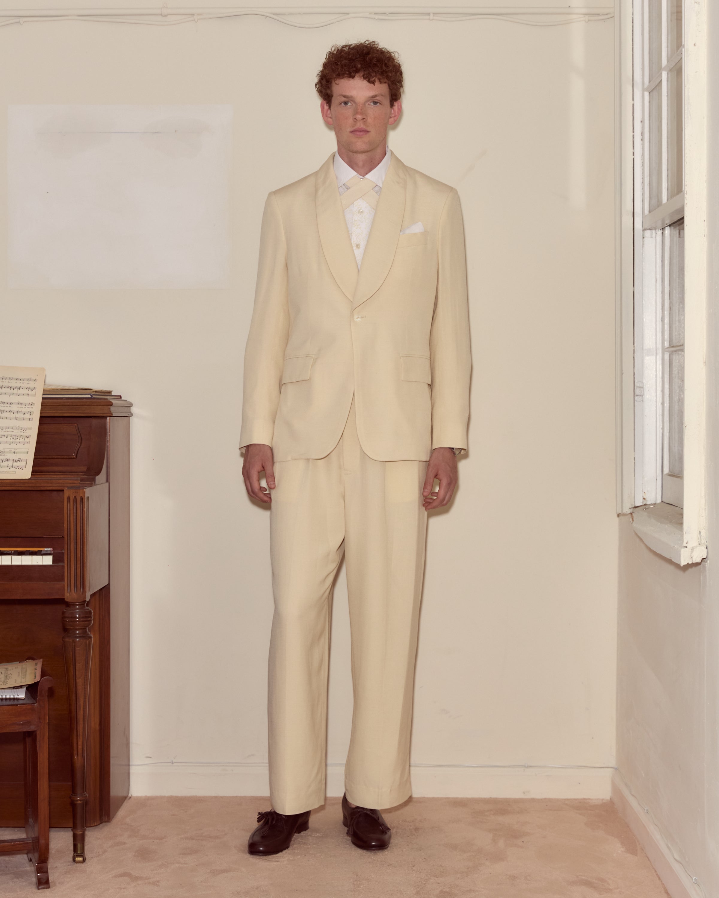 Slub Weave Tuxedo Jacket | Modern Menswear by yycbvcnbmmnbm