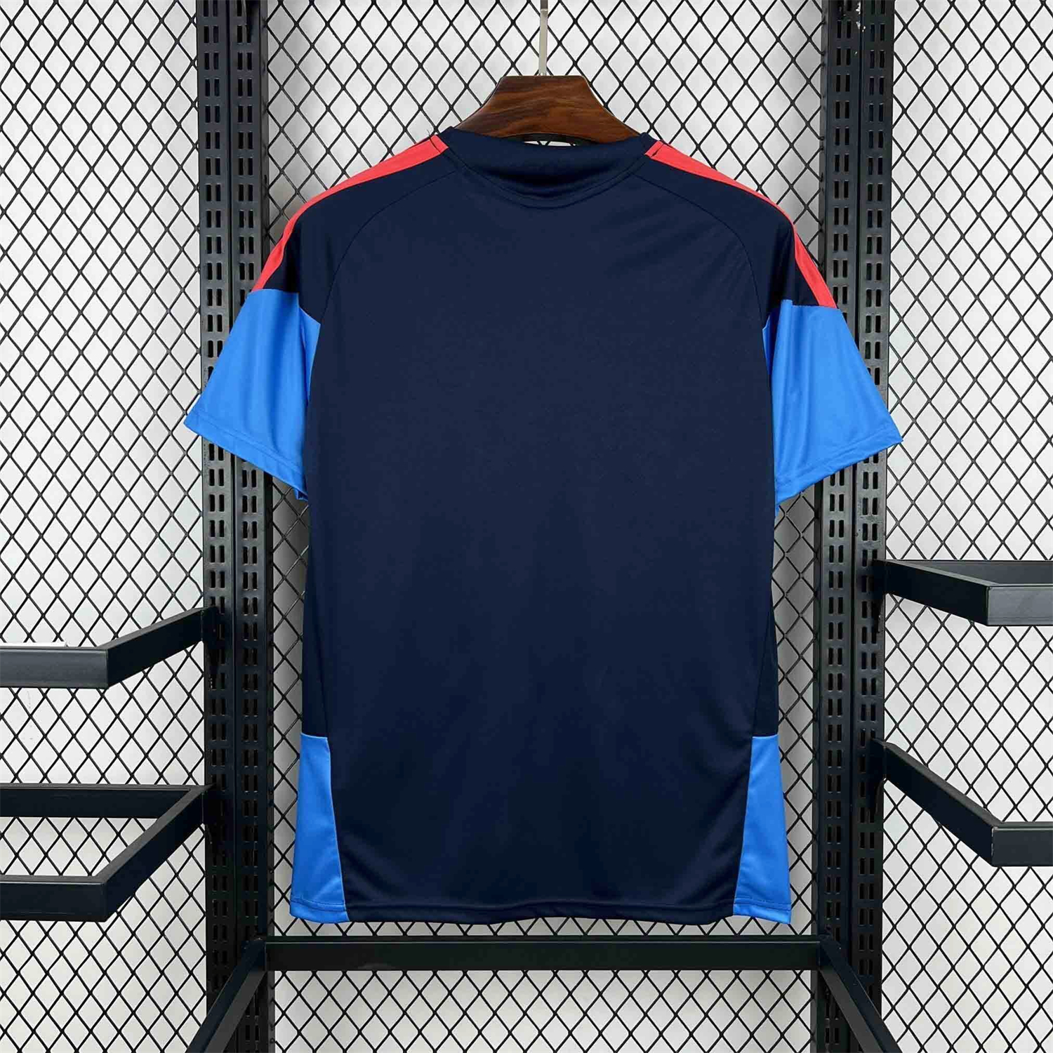 AlphaJersey-Colombia 2026 Deep Blue Pre-Match Training Jersey - Fans Version