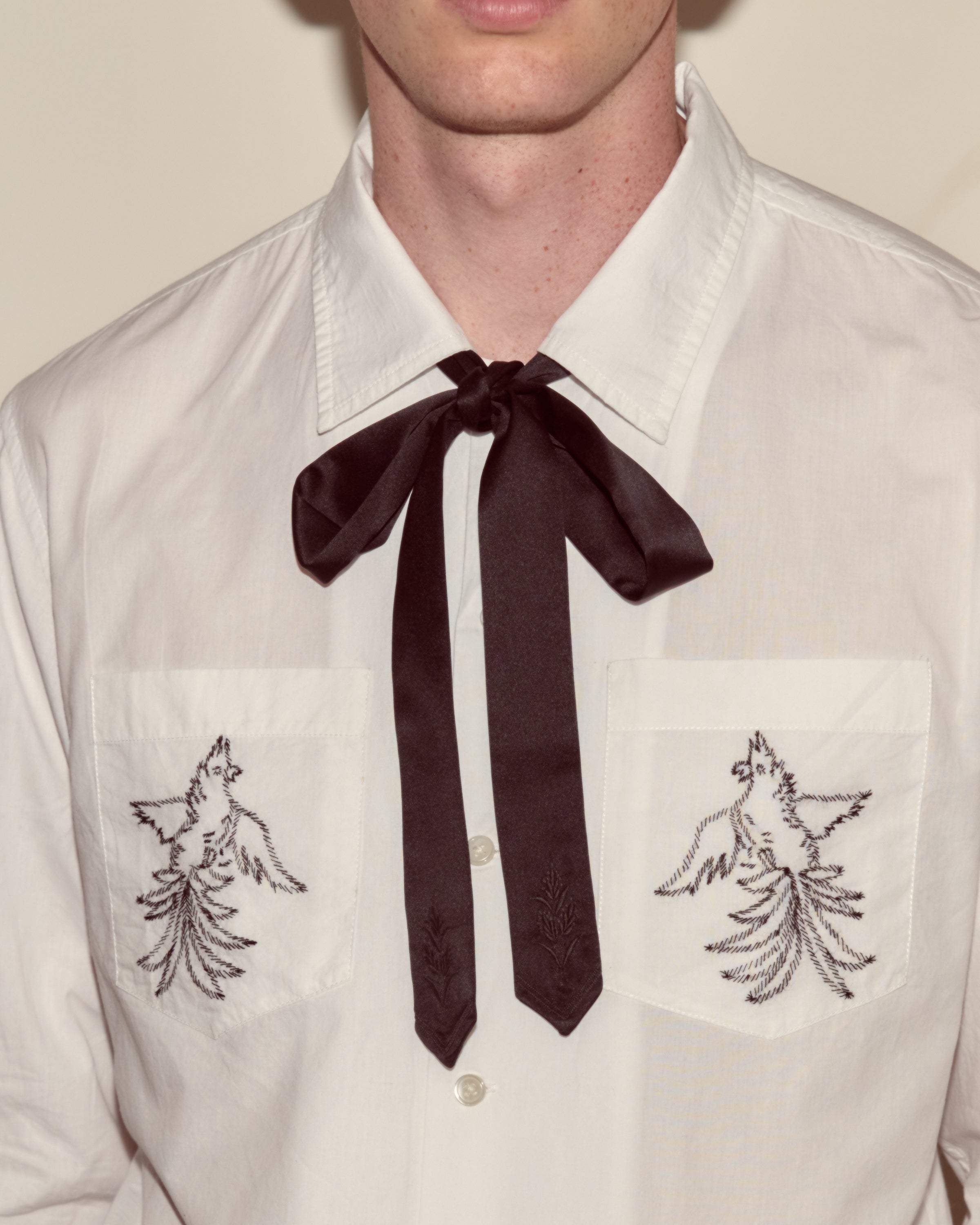 Meadow Soft Tie - Black | Modern Menswear by yycbvcnbmmnbm