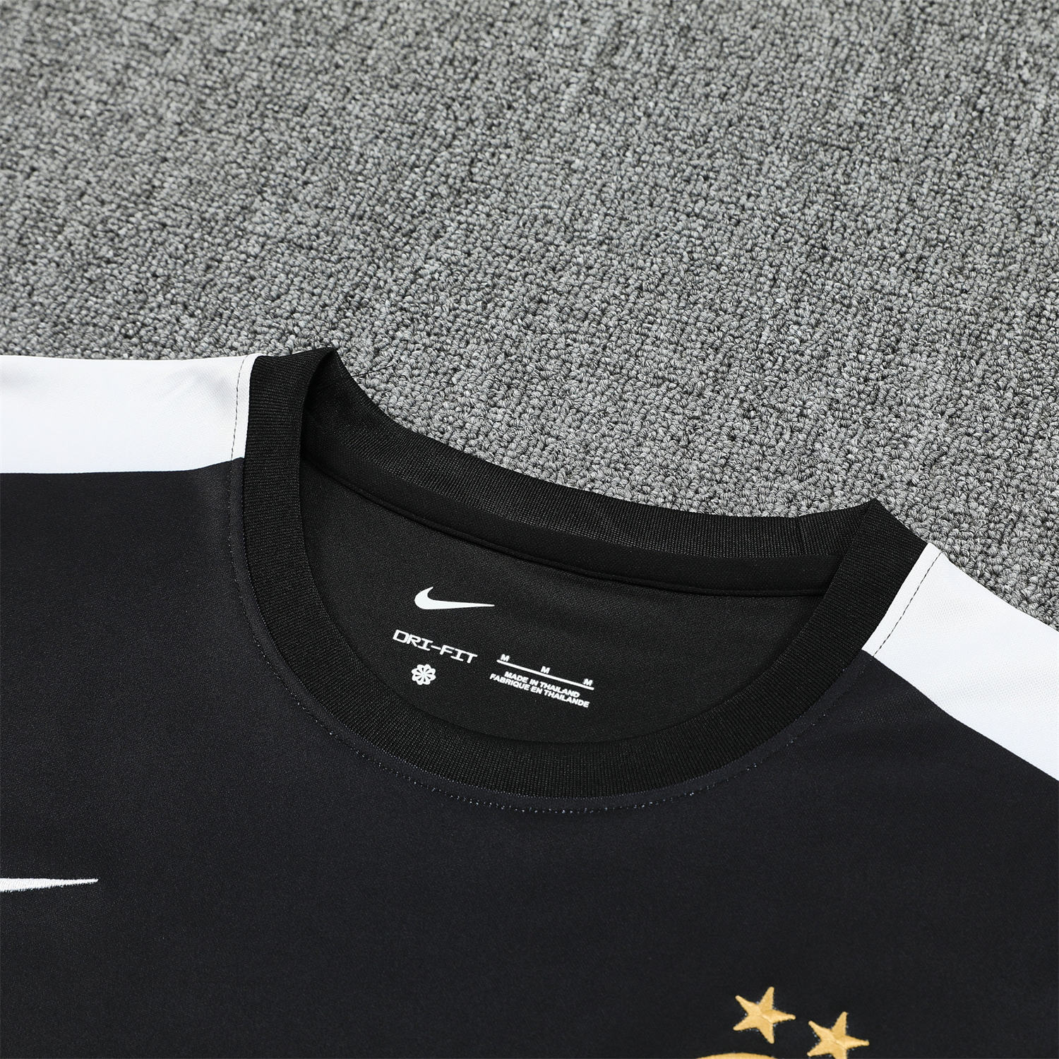 AlphaJersey-Inter Milan 25-26 Short-Sleeve Training Set - Black Top & Black Shorts