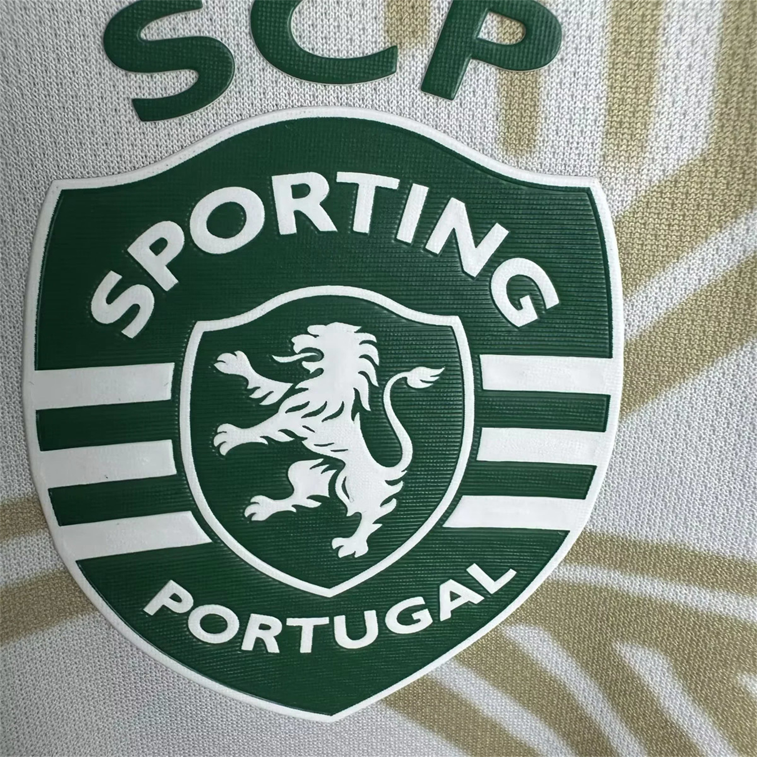AlphaJersey-Sporting CP 25-26 Yellow And White Special Jersey - Fans Version