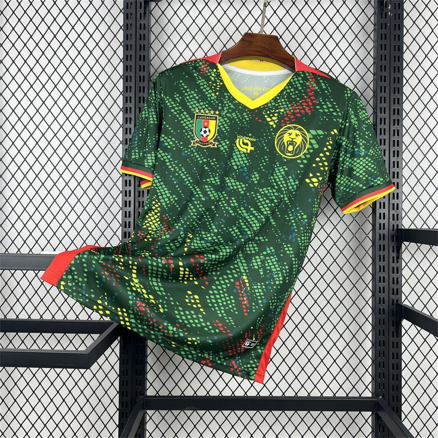 AlphaJersey-Cameroon 2026 Home Green Jersey - Fans Version