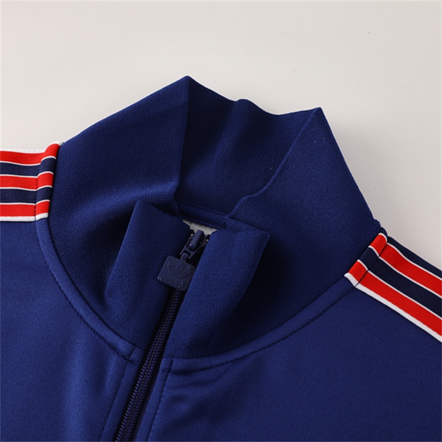 AlphaJersey-Arsenal 25-26 Throwback Trefoil Jacket Training Tracksuit - Royal Blue Jackets & Pants