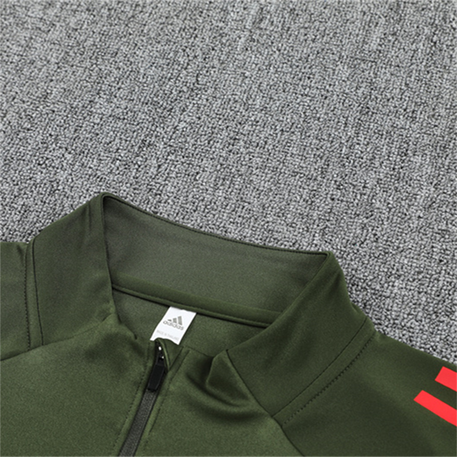 AlphaJersey-Bayern Munich 25-26 Kid Long Sleeves Training Set - Green Top & Black Pants