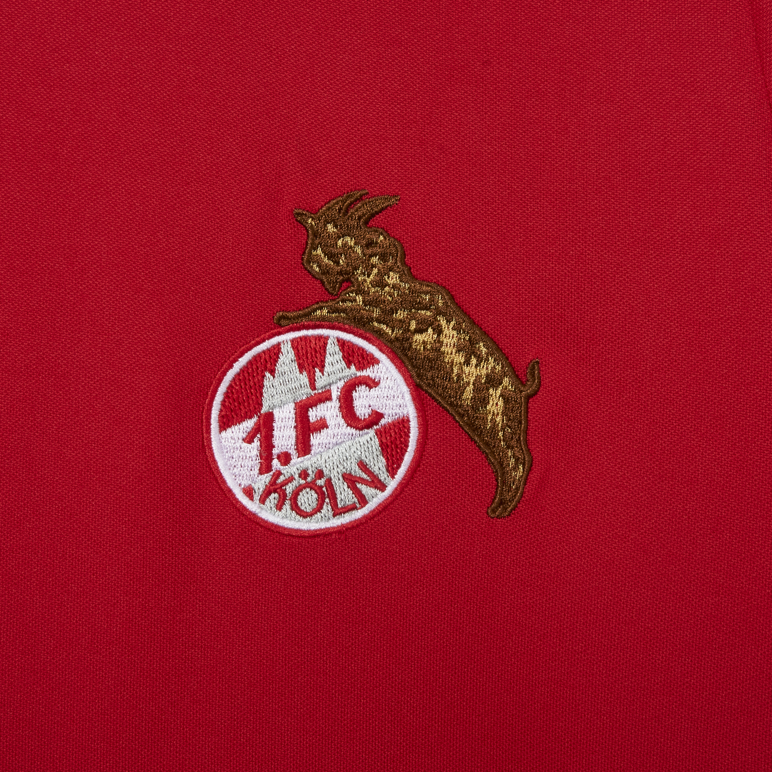 AlphaJersey-Retro 1. FC Köln 1977-78 Home Red Jersey