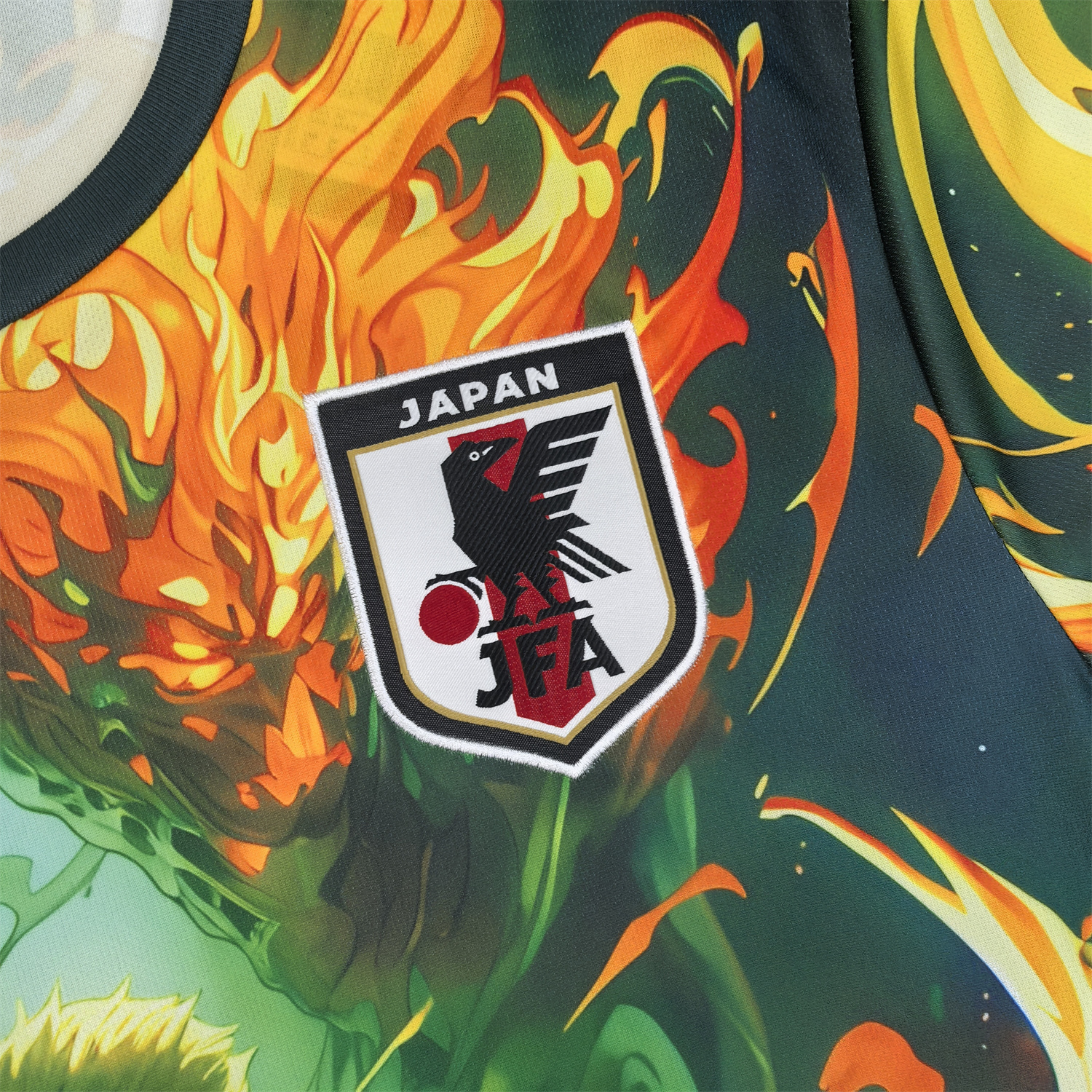 AlphaJersey-Japan 25-26 Sauron Green Fire Special Jersey - Fans Version
