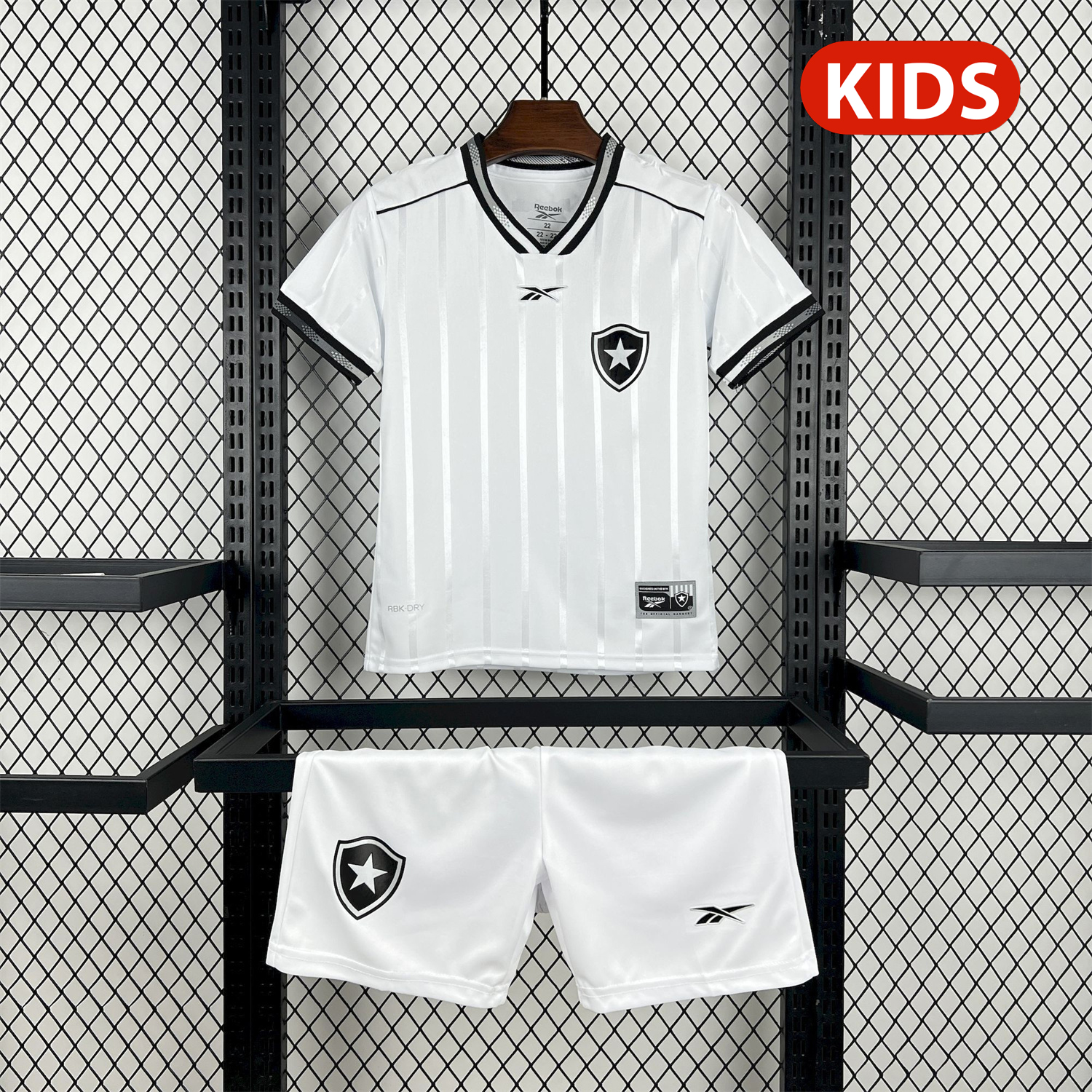 AlphaJersey-Botafogo 25-26 Third Unsponsored Kids Kit