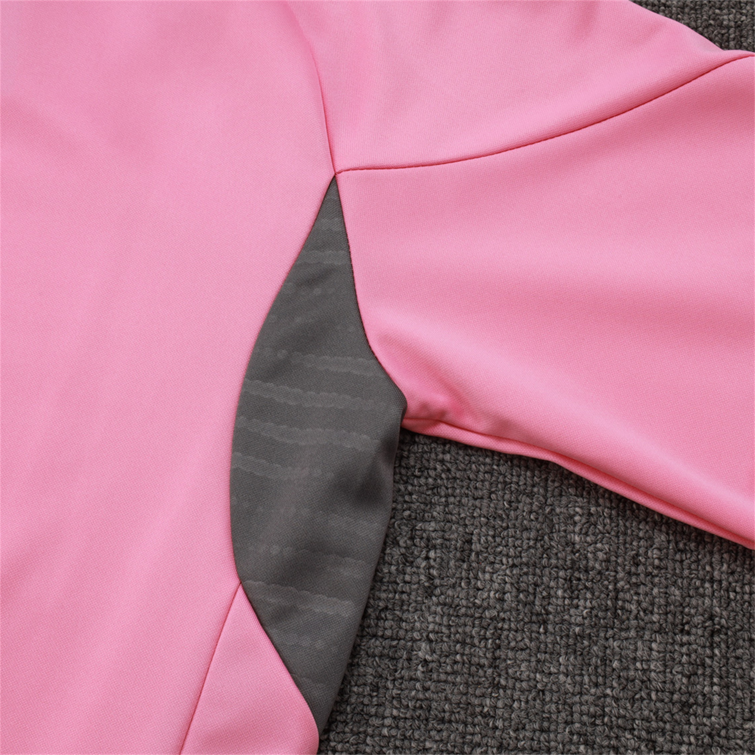 AlphaJersey-INT M.A.M 25-26 Jacket Training Tracksuit - Pink Top and Black Pants