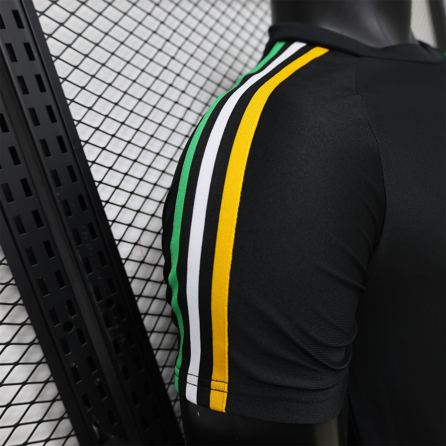 AlphaJersey-Celtic 25-26 Retro Style Casual Black Jersey - Player Version
