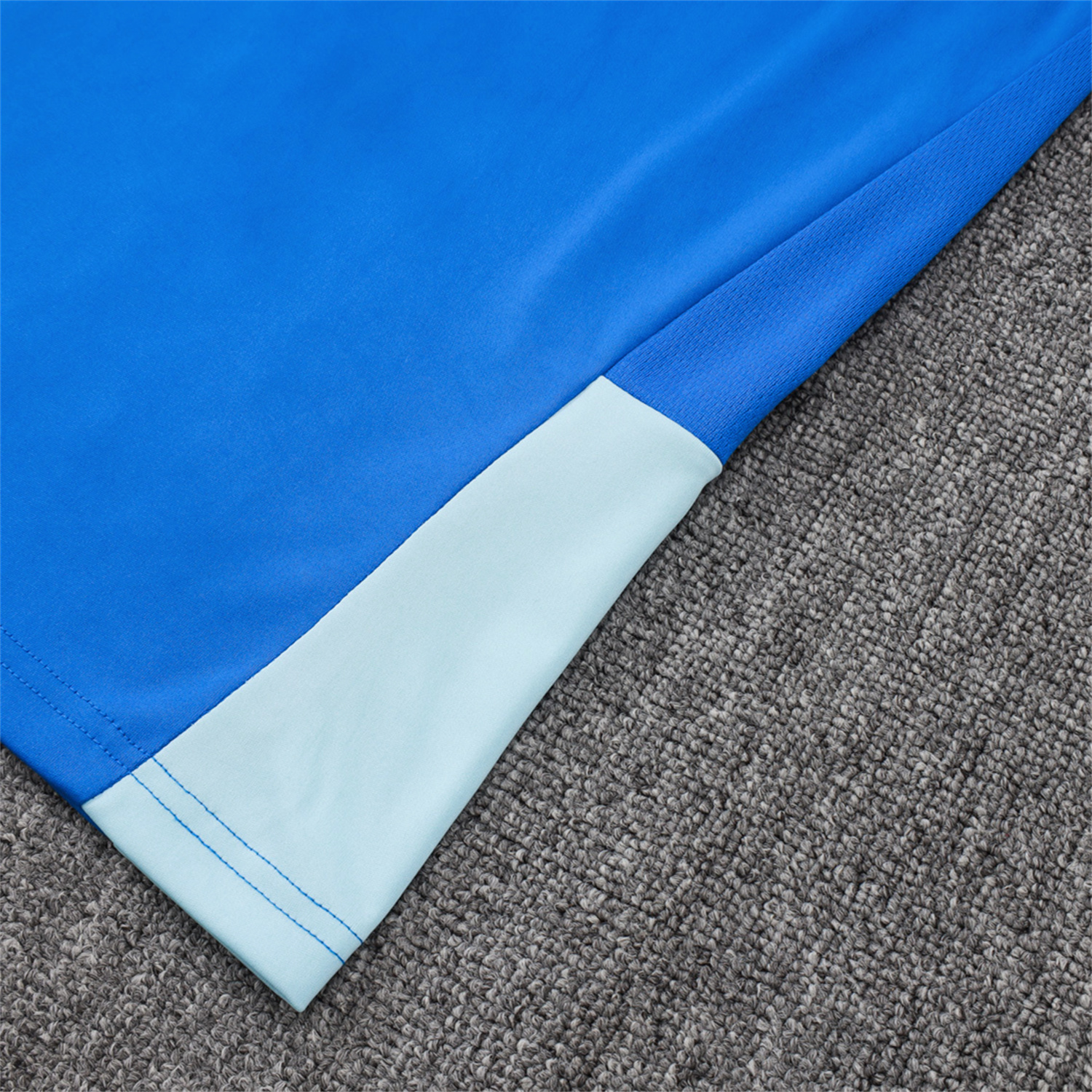 AlphaJersey-Cruzeiro 25-26 Vest Training Set - Ocean Blue Vest and Dark Blue Shorts