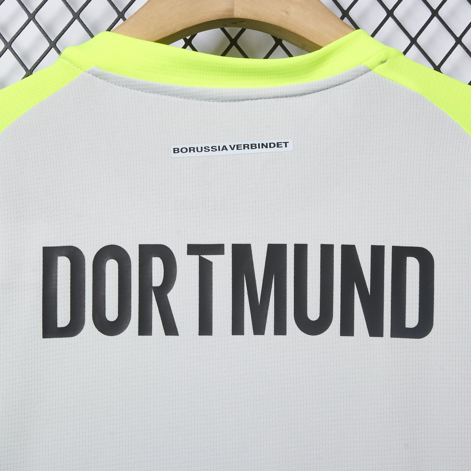 AlphaJersey-Dortmund 25-26 Away Silver Mist Jersey - Fans Version
