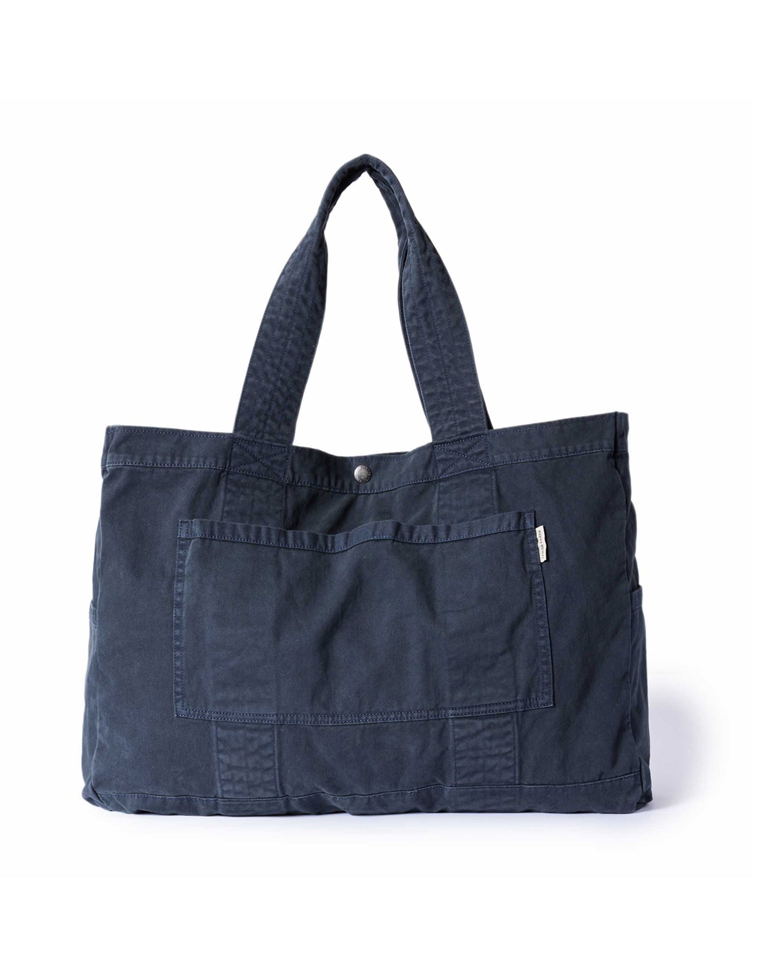The Foundation Tote in Organic Navy | Modern Menswear by yycbvcnbmmnbm
