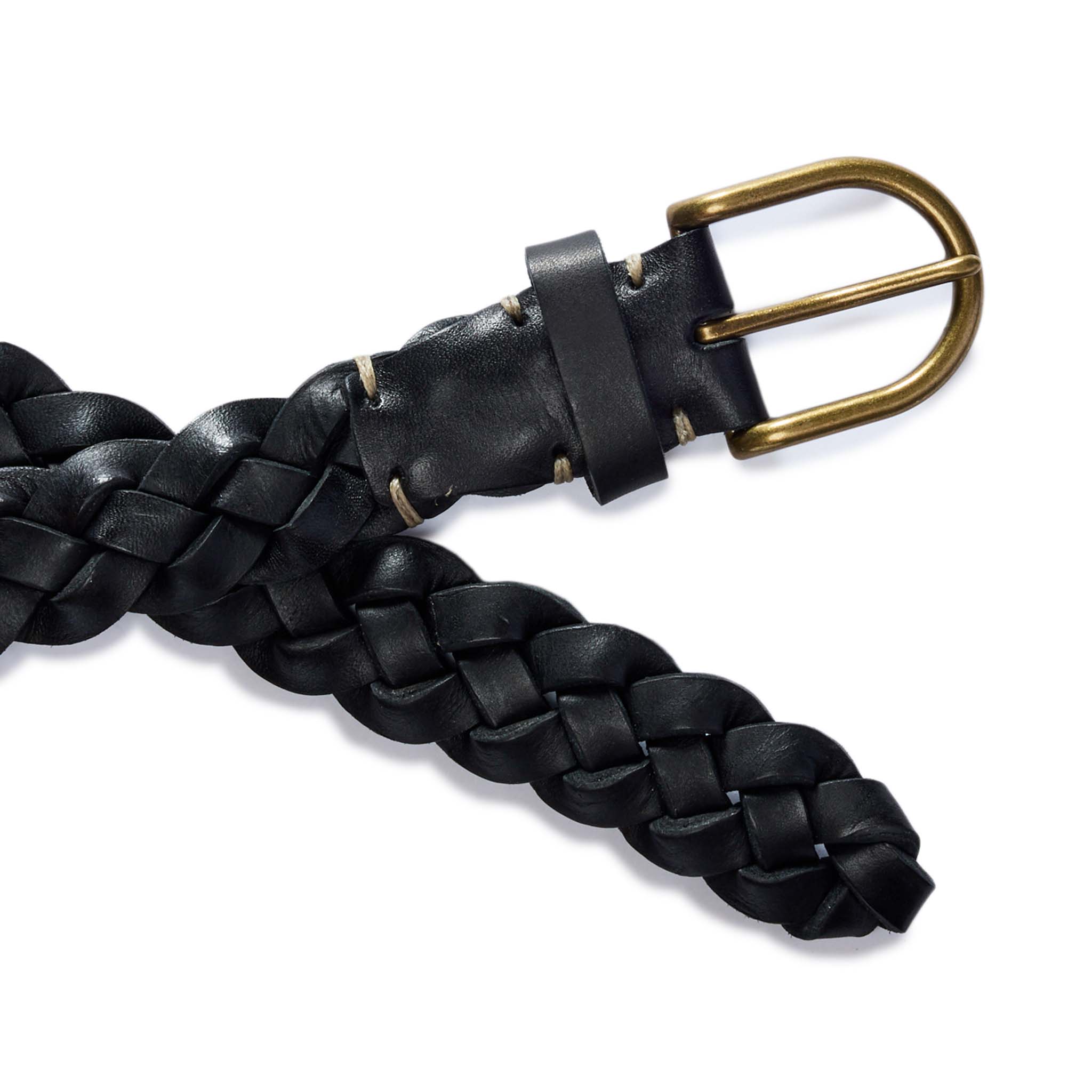 The Braided Belt in Black | Modern Menswear by yycbvcnbmmnbm