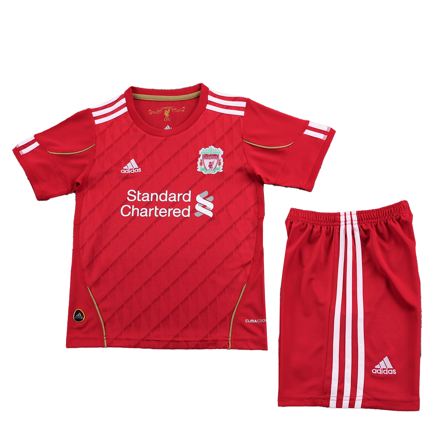 AlphaJersey-Retro Liver.pool 2010-11 Home Kids Kit