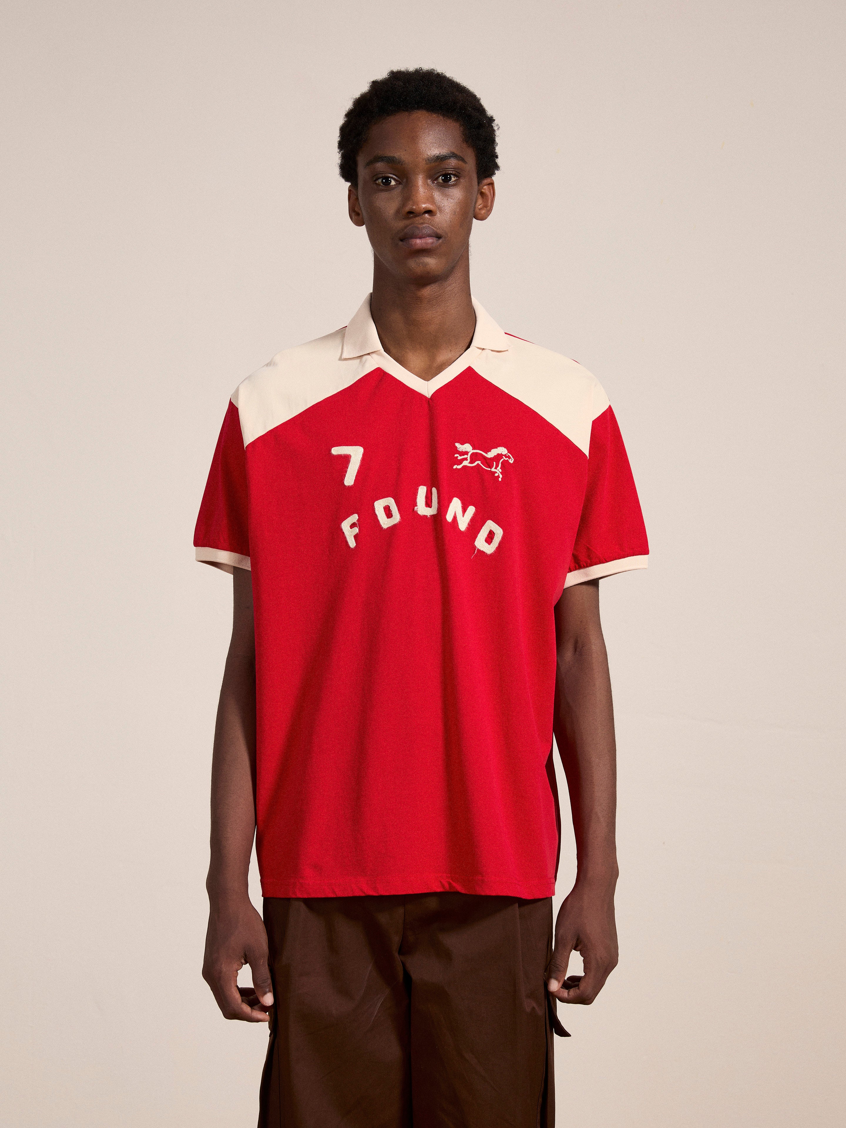 Goji Red Jersey | Modern Menswear by yycbvcnbmmnbm