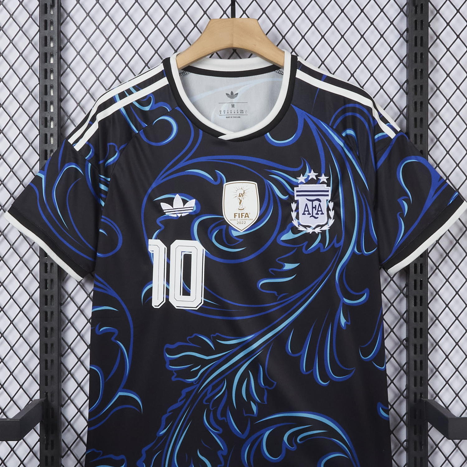 AlphaJersey-Argentina 2026 Away Deep Blue Jersey - Fans Version