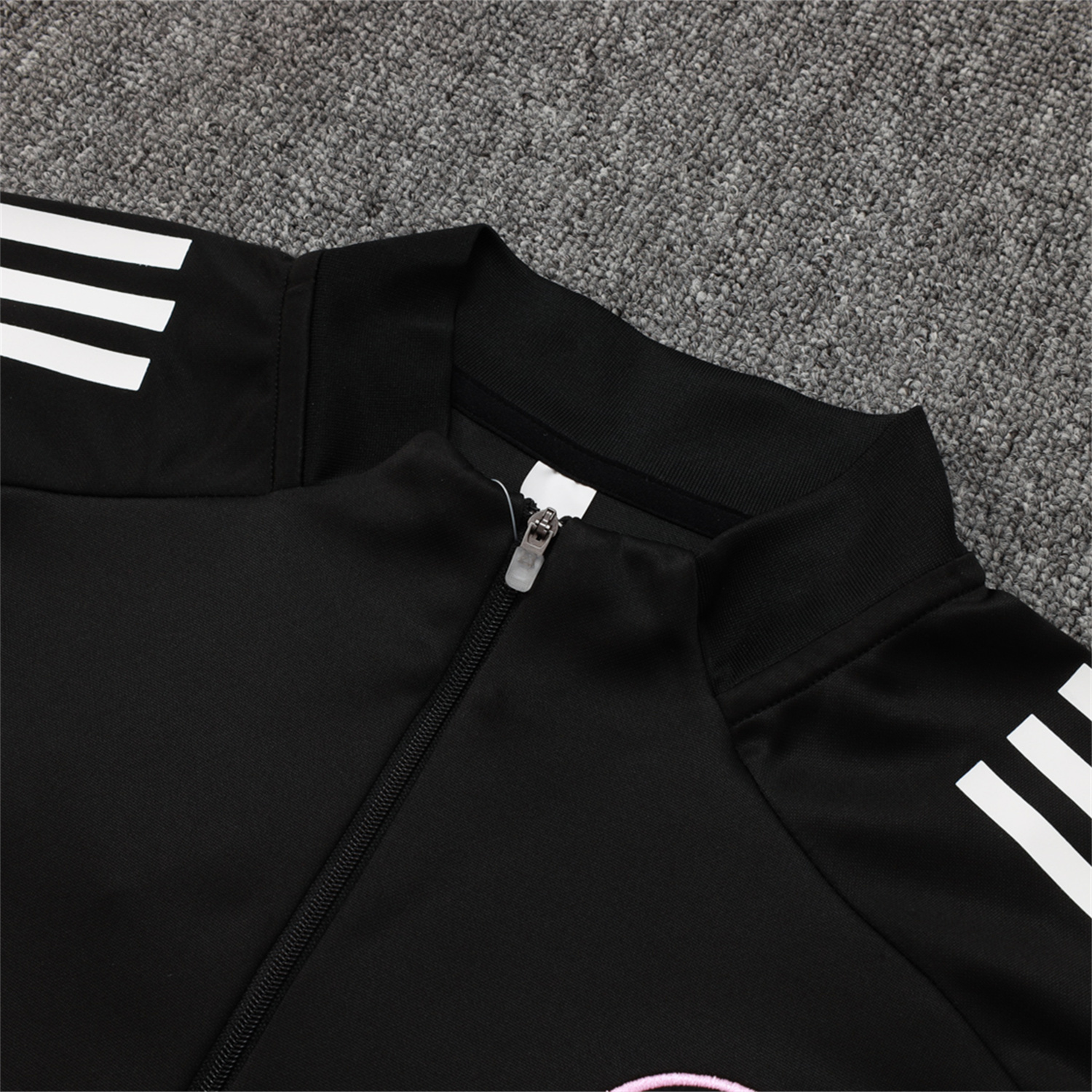 AlphaJersey-INT M.A.M 25-26 Long Sleeves Training Set - Black Top & Black Pants