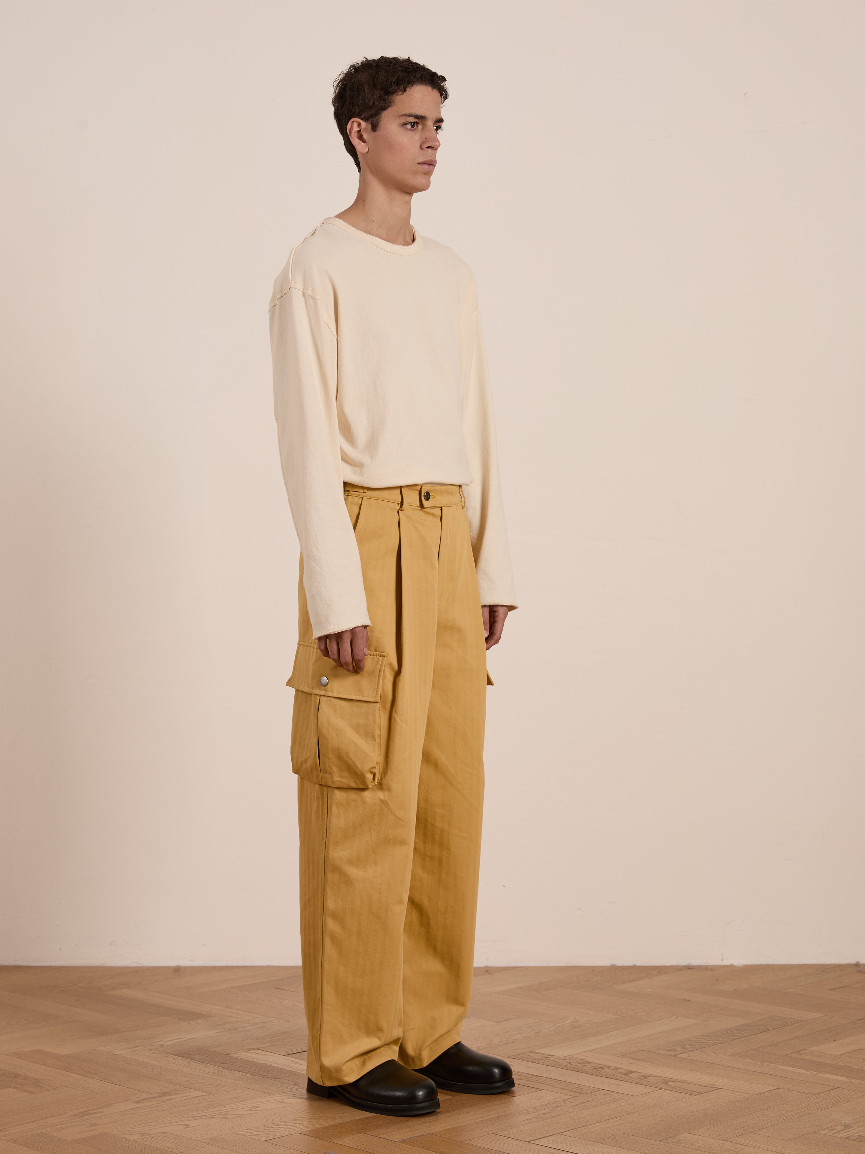 Sunlight Twill Cargo Pants | Modern Menswear by yycbvcnbmmnbm