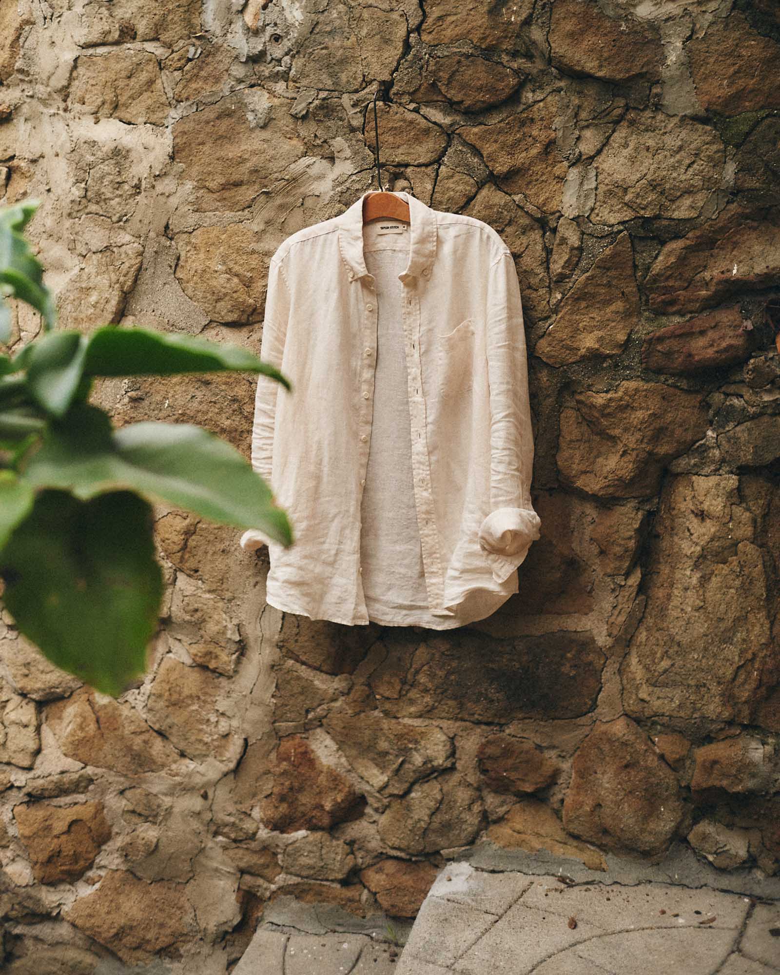 The Jack in Vintage White Linen | Modern Menswear by yycbvcnbmmnbm