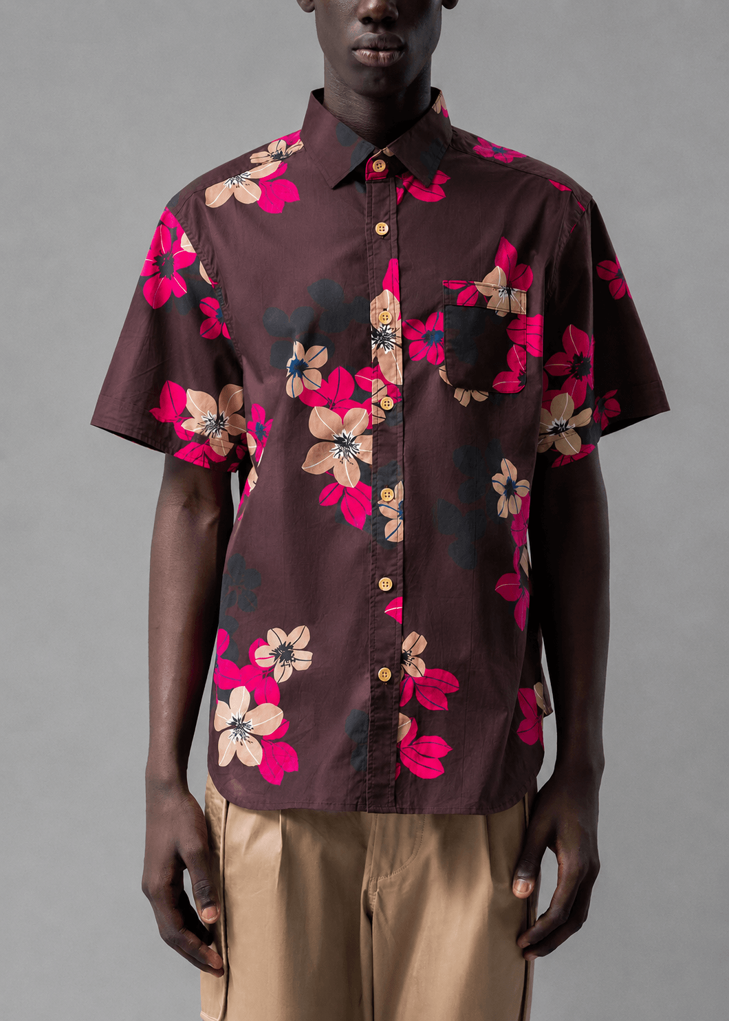 Poison Berry Print Shirt | Modern Menswear by yycbvcnbmmnbm