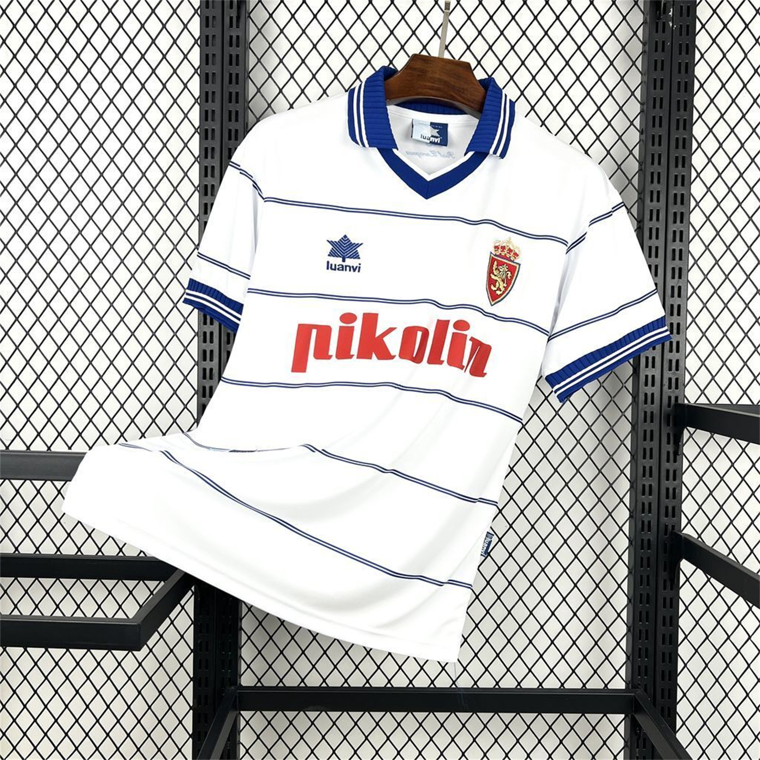 AlphaJersey-Retro Real Zaragoza 2000-01 Home Jersey