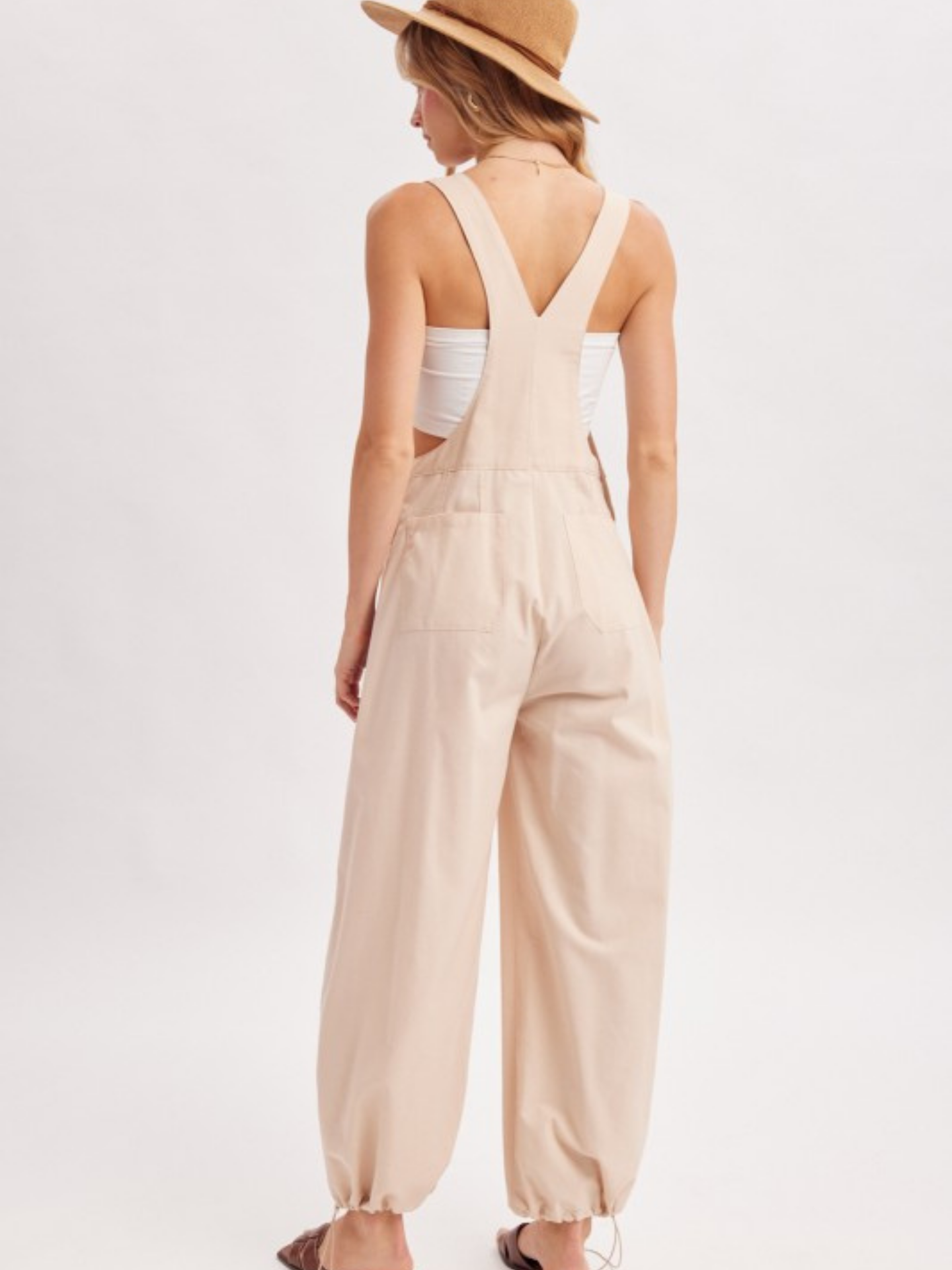 Cargo Drawstring Overalls | Elegant Women's Fashion by coolavocek