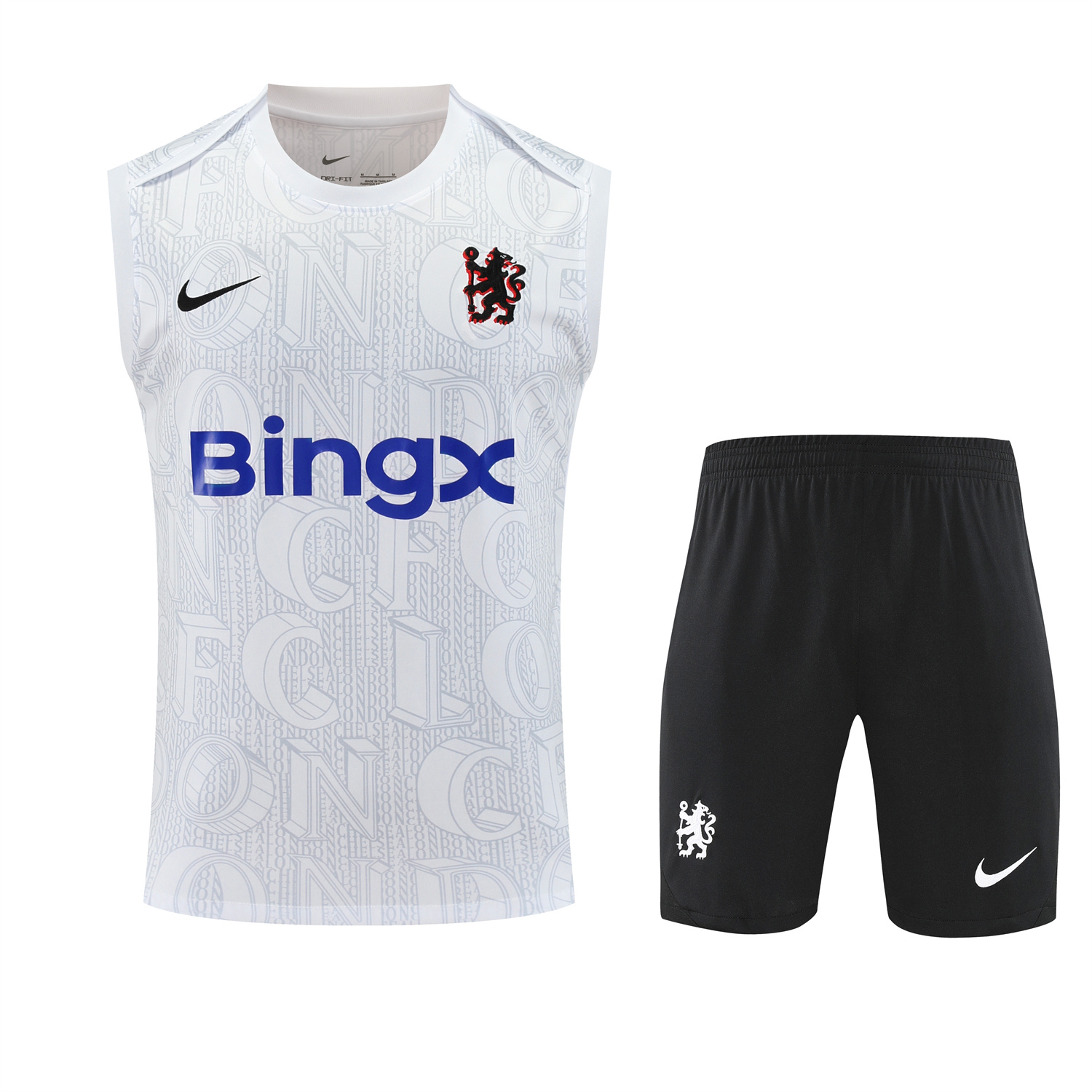 AlphaJersey-C.h.e.l.s.e.a 25-26 Training Vest Suit - White