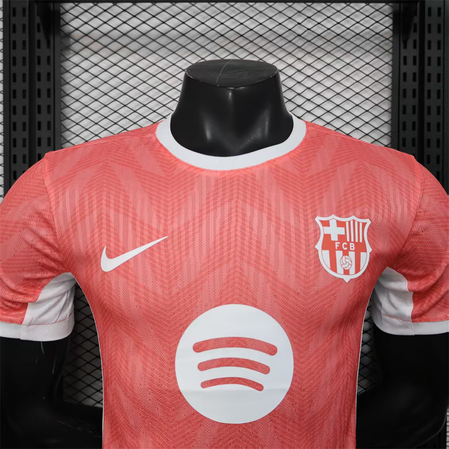 AlphaJersey-Barcelona 25-26 Pink & White Special Jersey - Player Version
