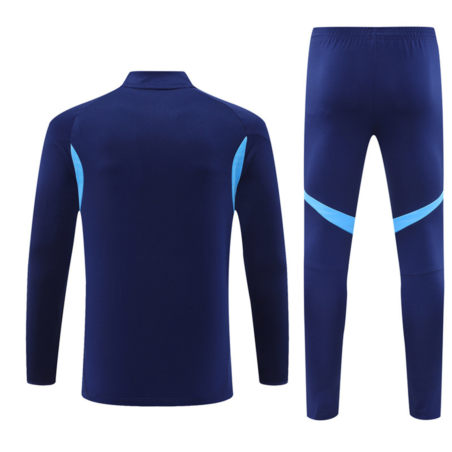 AlphaJersey-Real Madrid 25-26 Long Sleeve Training Set - Deep Blue Top & Pants